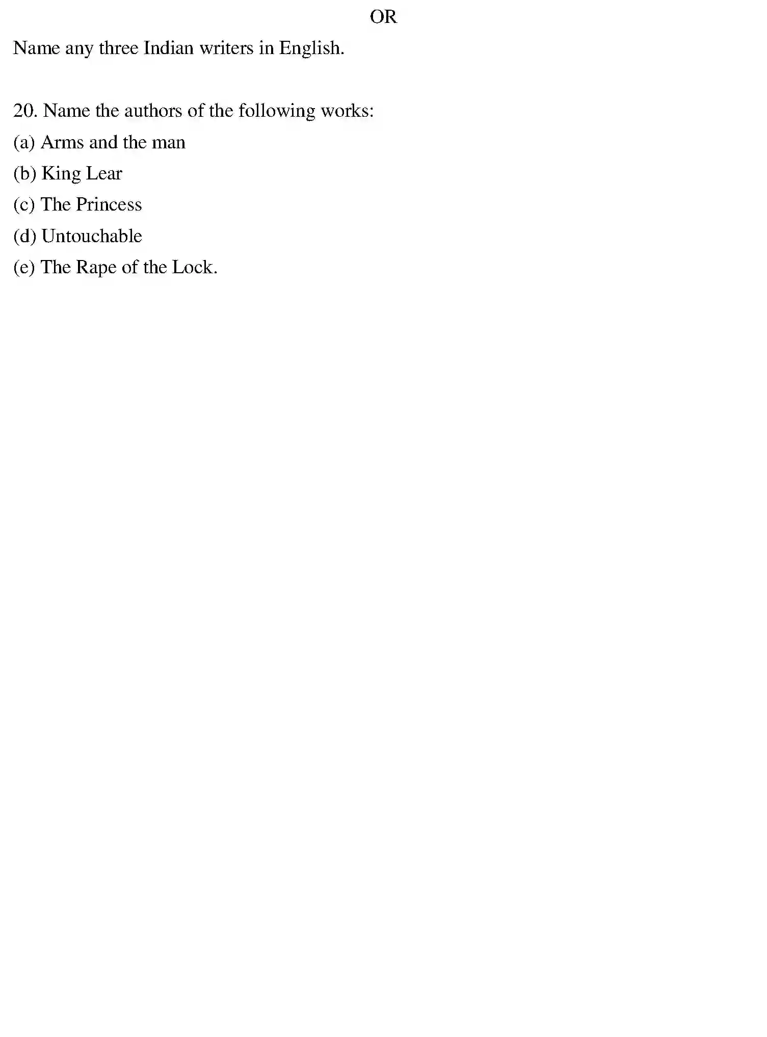 Bihar Board Class 12 2011 ENGLISH Question Bank - Page 4