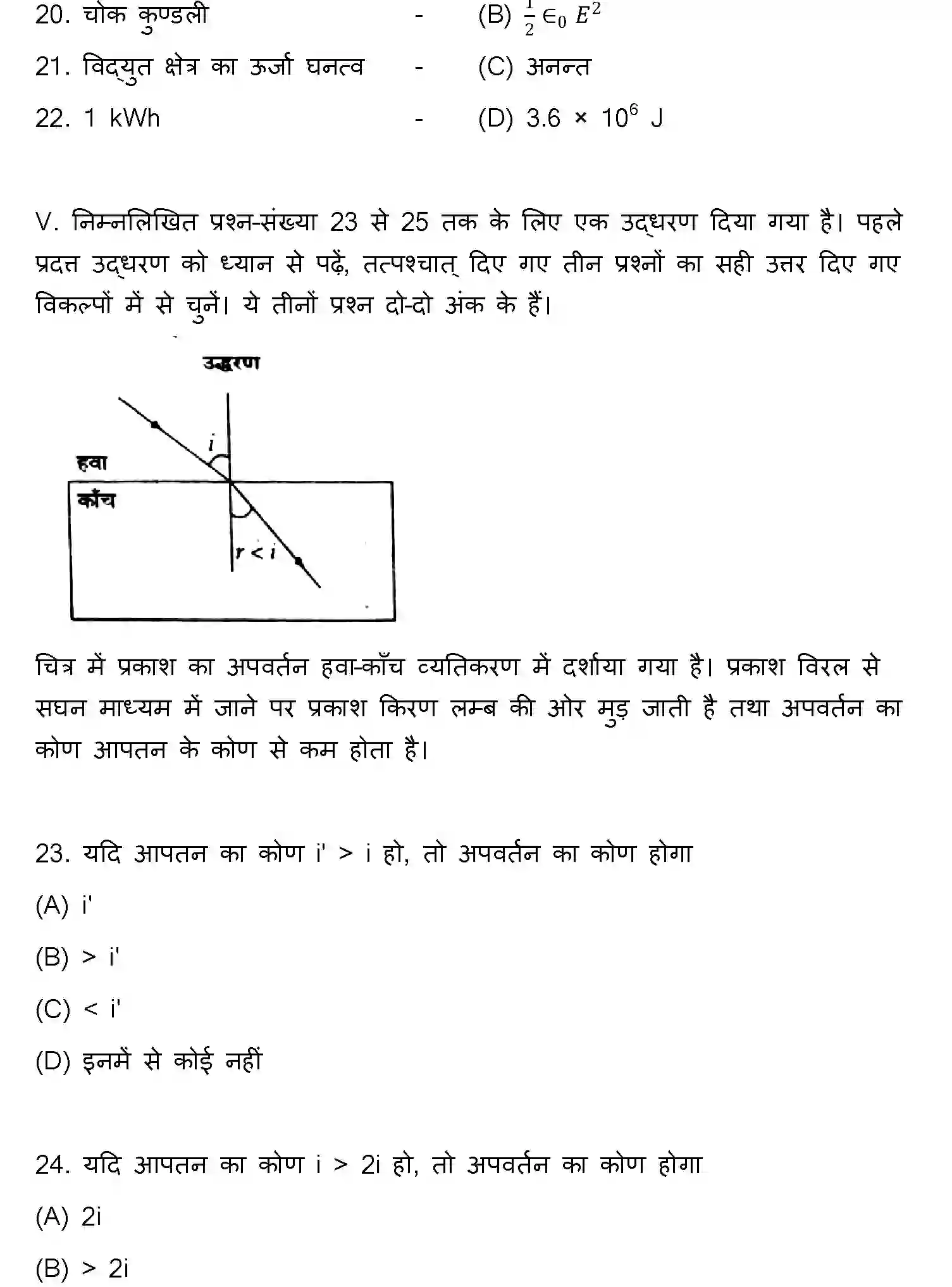 Bihar Board Class 12 2011 PHYSICS Question Bank - Page 6