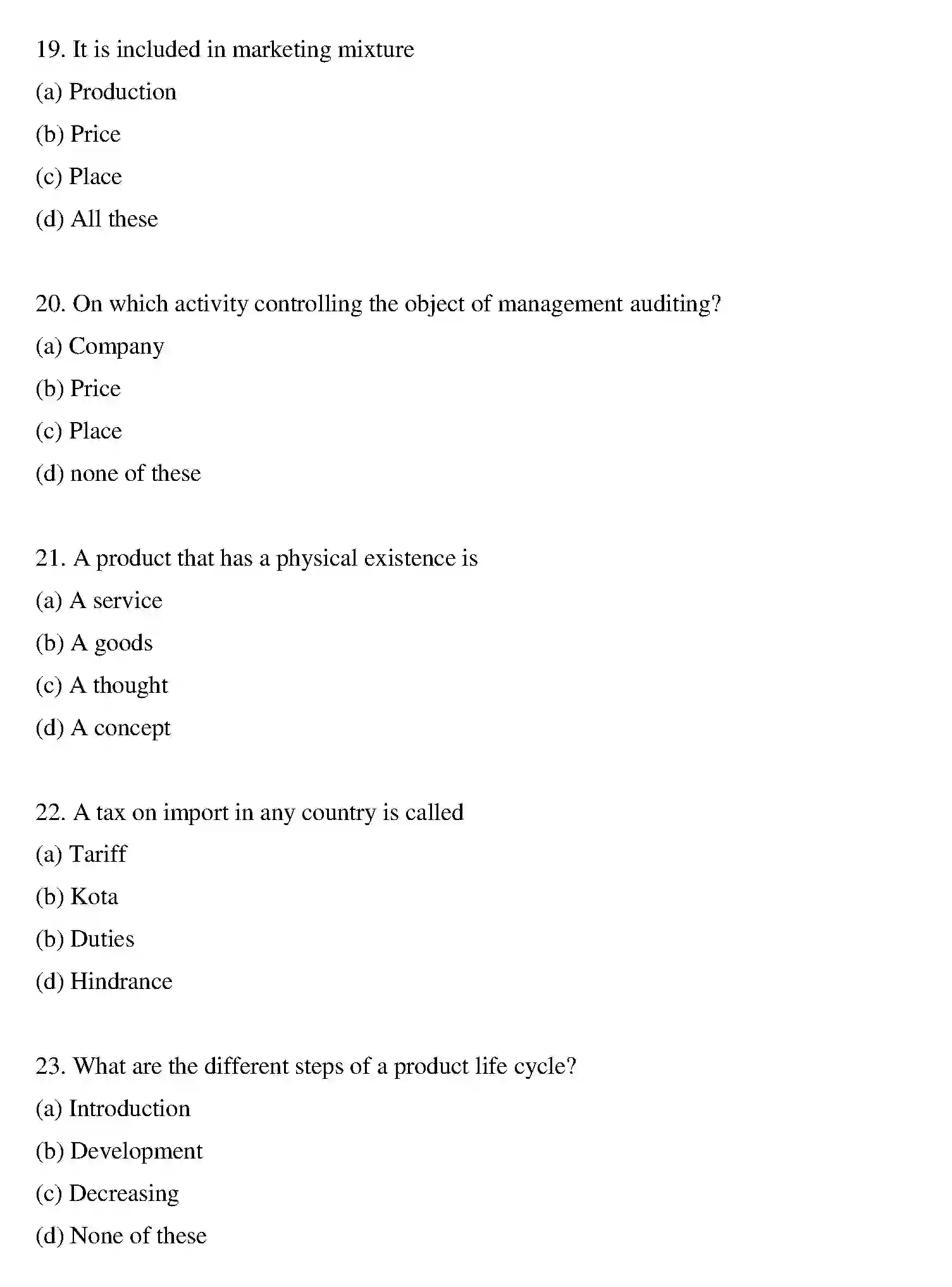 Bihar Board Class 12 2012 BUSINESS-STUDIES Question Bank - Page 15