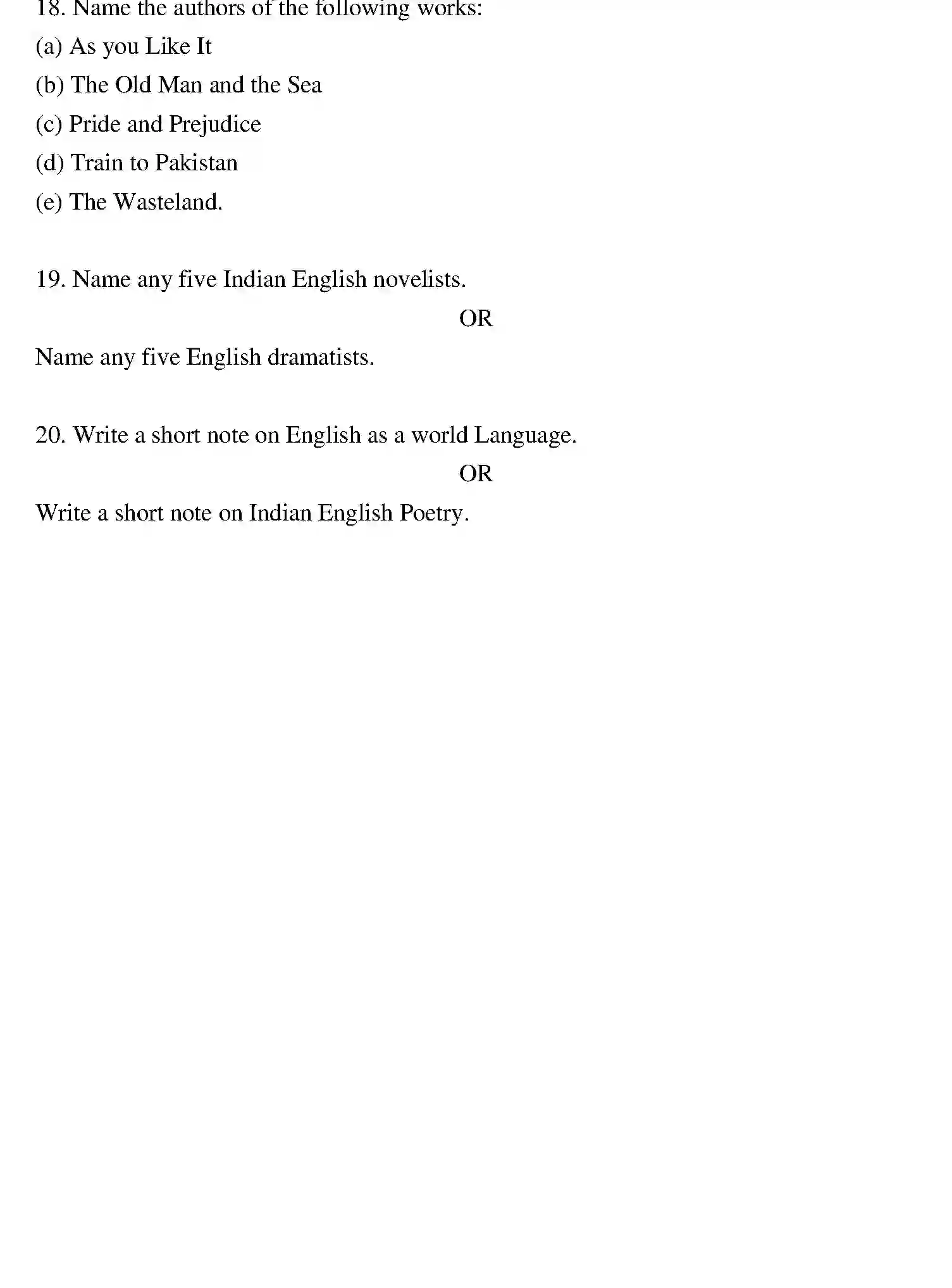 Bihar Board Class 12 2012 ENGLISH Question Bank - Page 4