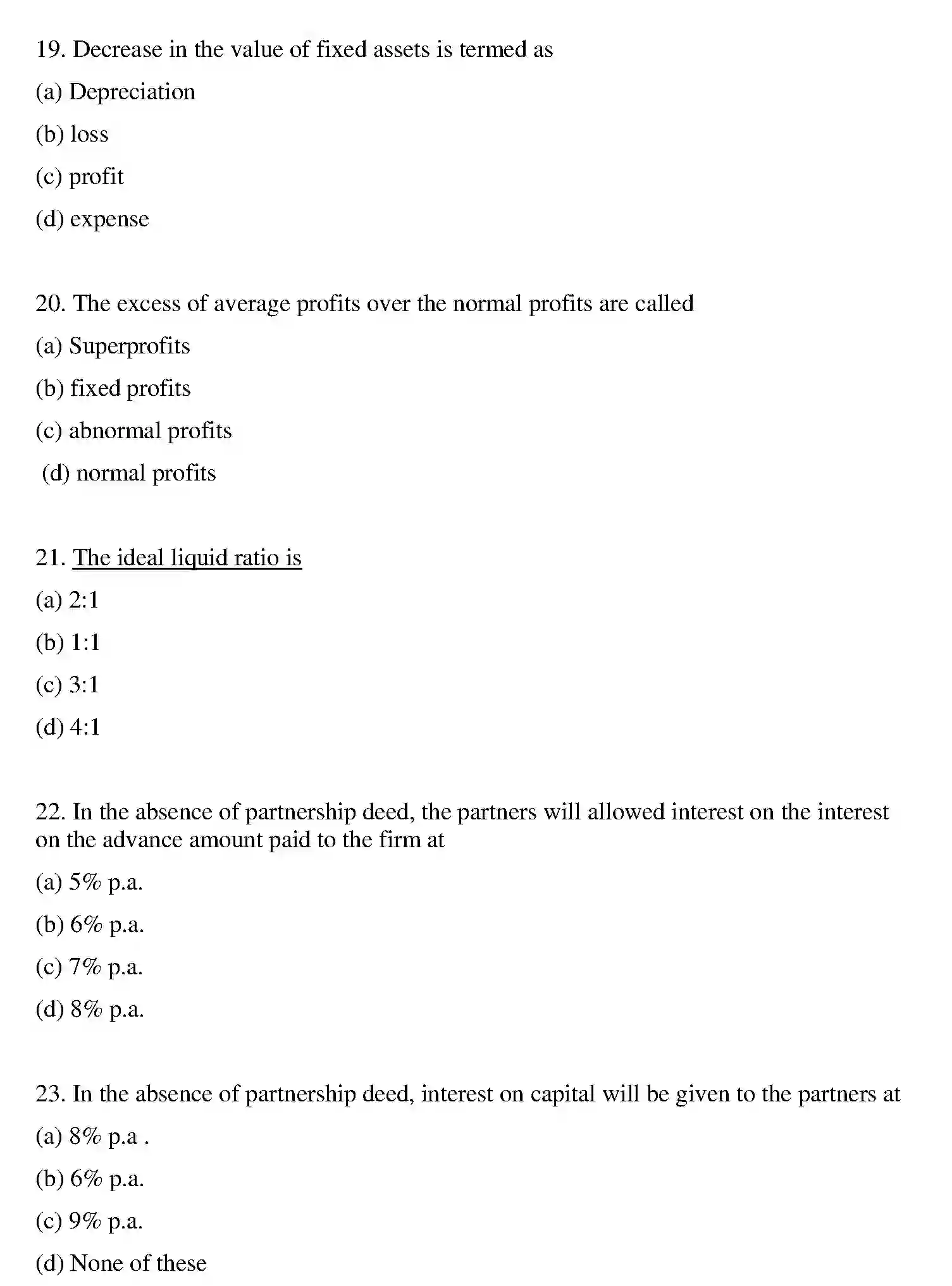 Bihar Board Class 12 2013 ACCOUNTANCY Question Bank - Page 20