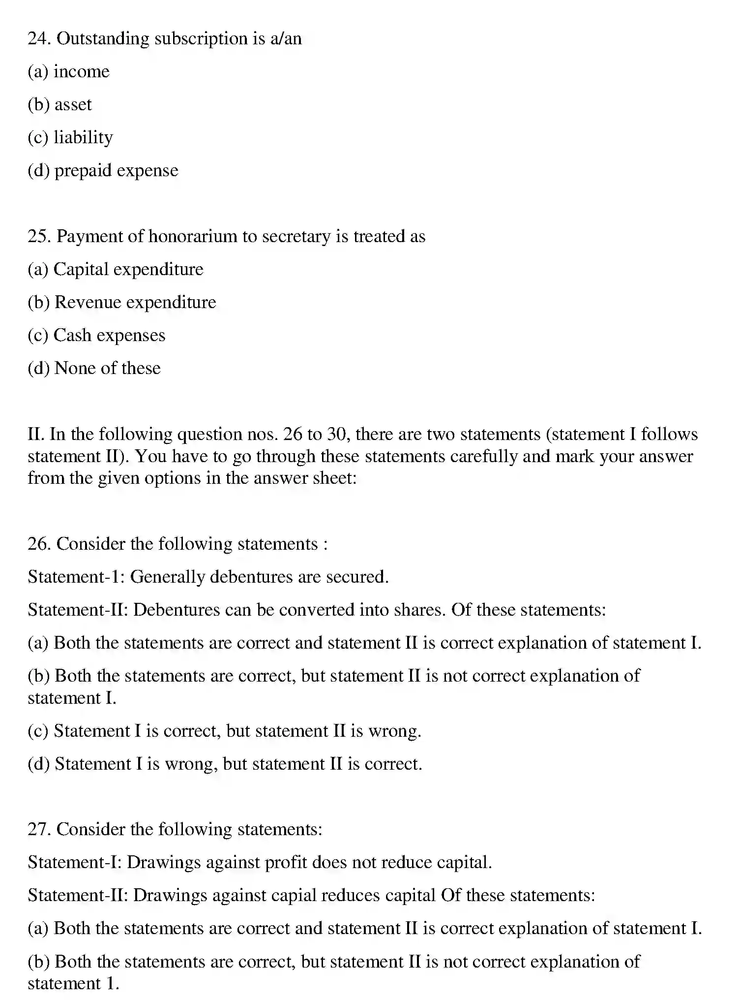 Bihar Board Class 12 2013 ACCOUNTANCY Question Bank - Page 21