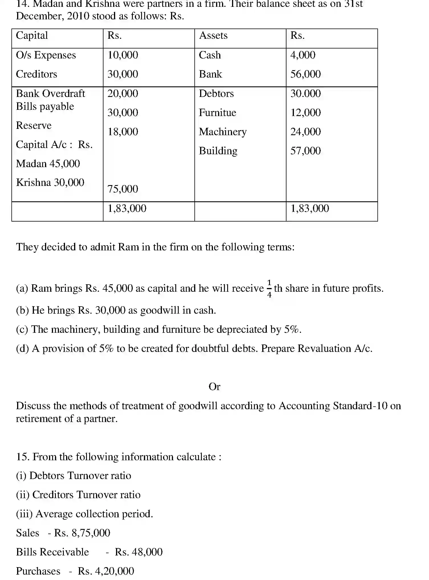 Bihar Board Class 12 2013 ACCOUNTANCY Question Bank - Page 27