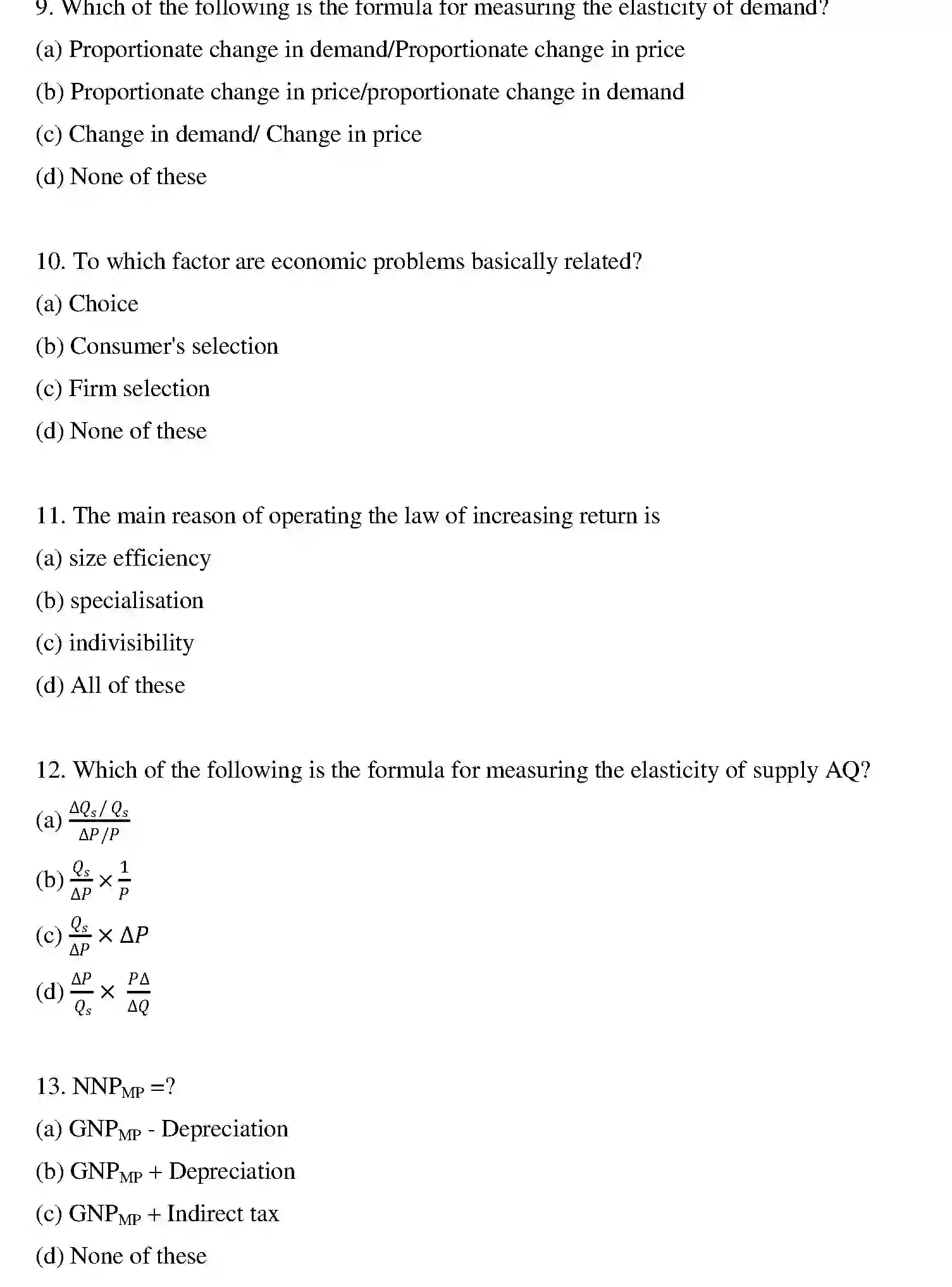 Bihar Board Class 12 2013 BUSINESS-ECONOMICS Question Bank - Page 13
