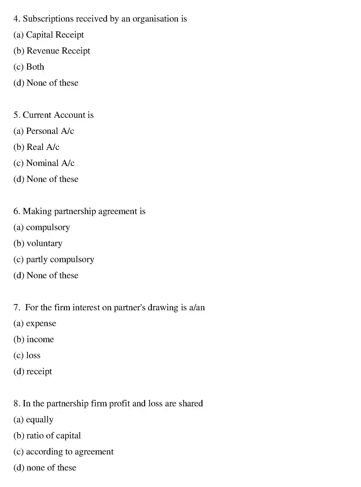 Bihar Board Class 12 2015 ACCOUNTANCY Question Bank - Page 16