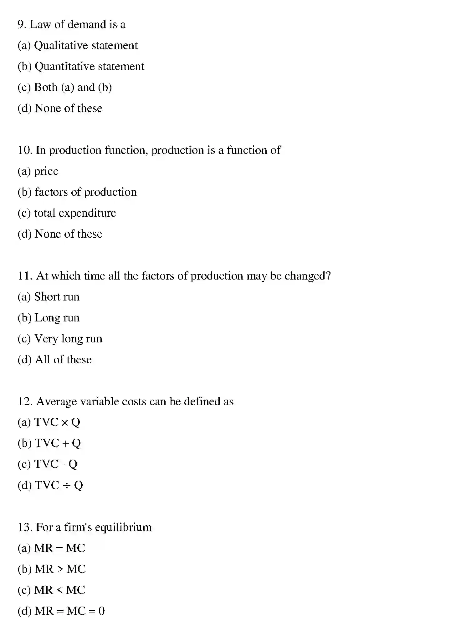 Bihar Board Class 12 2015 BUSINESS-ECONOMICS Question Bank - Page 15
