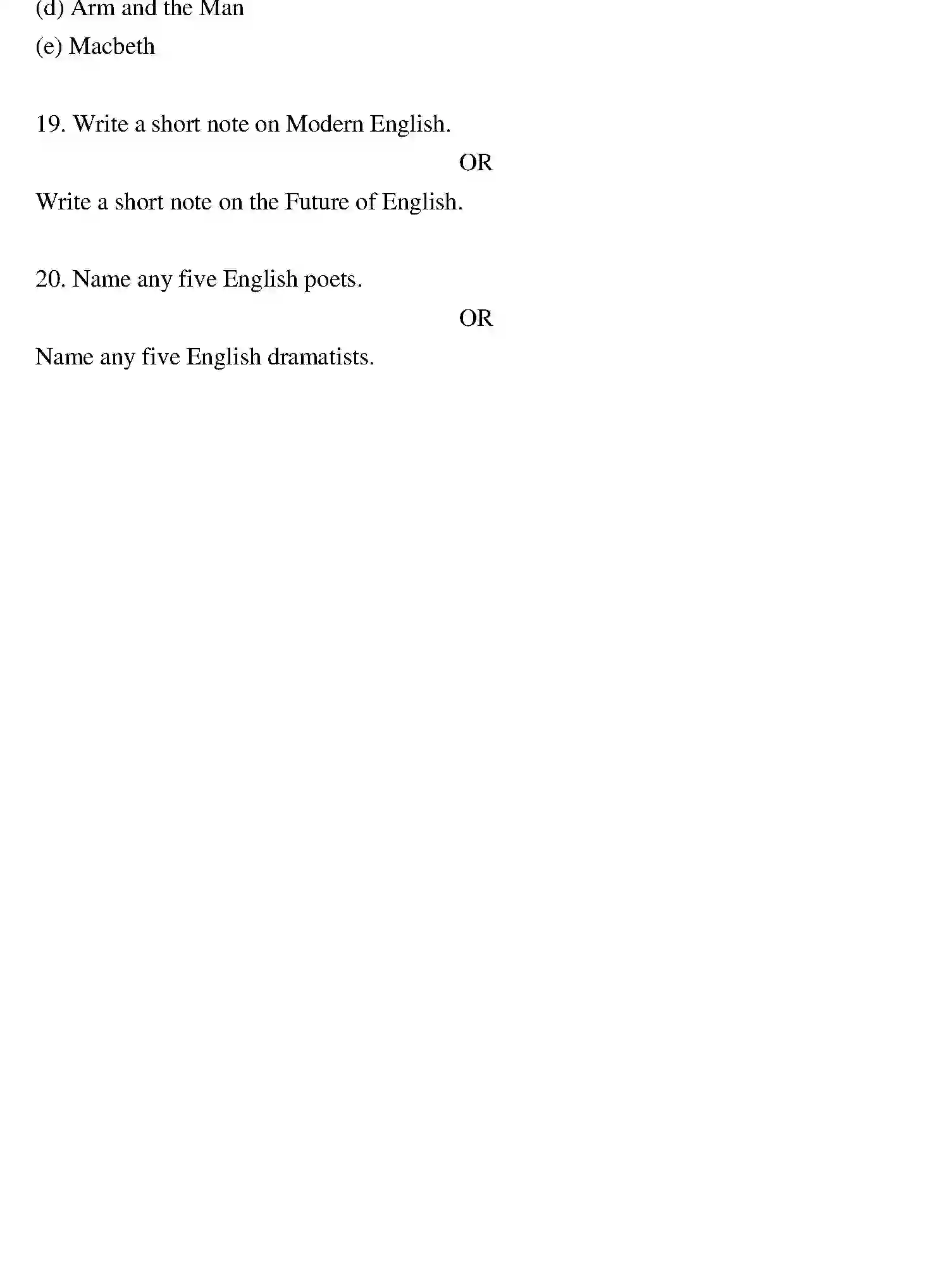Bihar Board Class 2 2015 ENGLISH Question Bank - Page 4