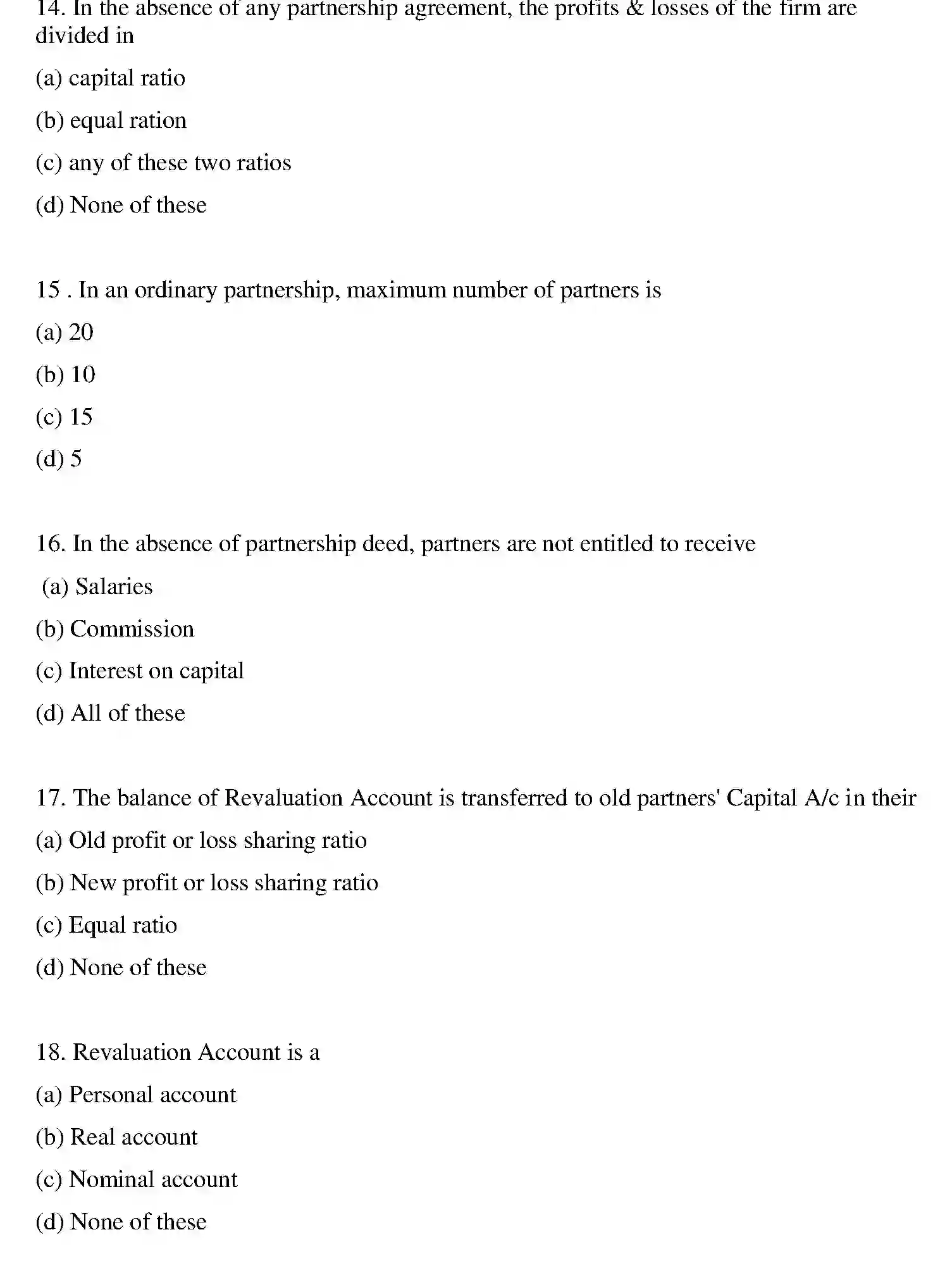 Bihar Board Class 2 2016 ACCOUNTANCY Question Bank - Page 17