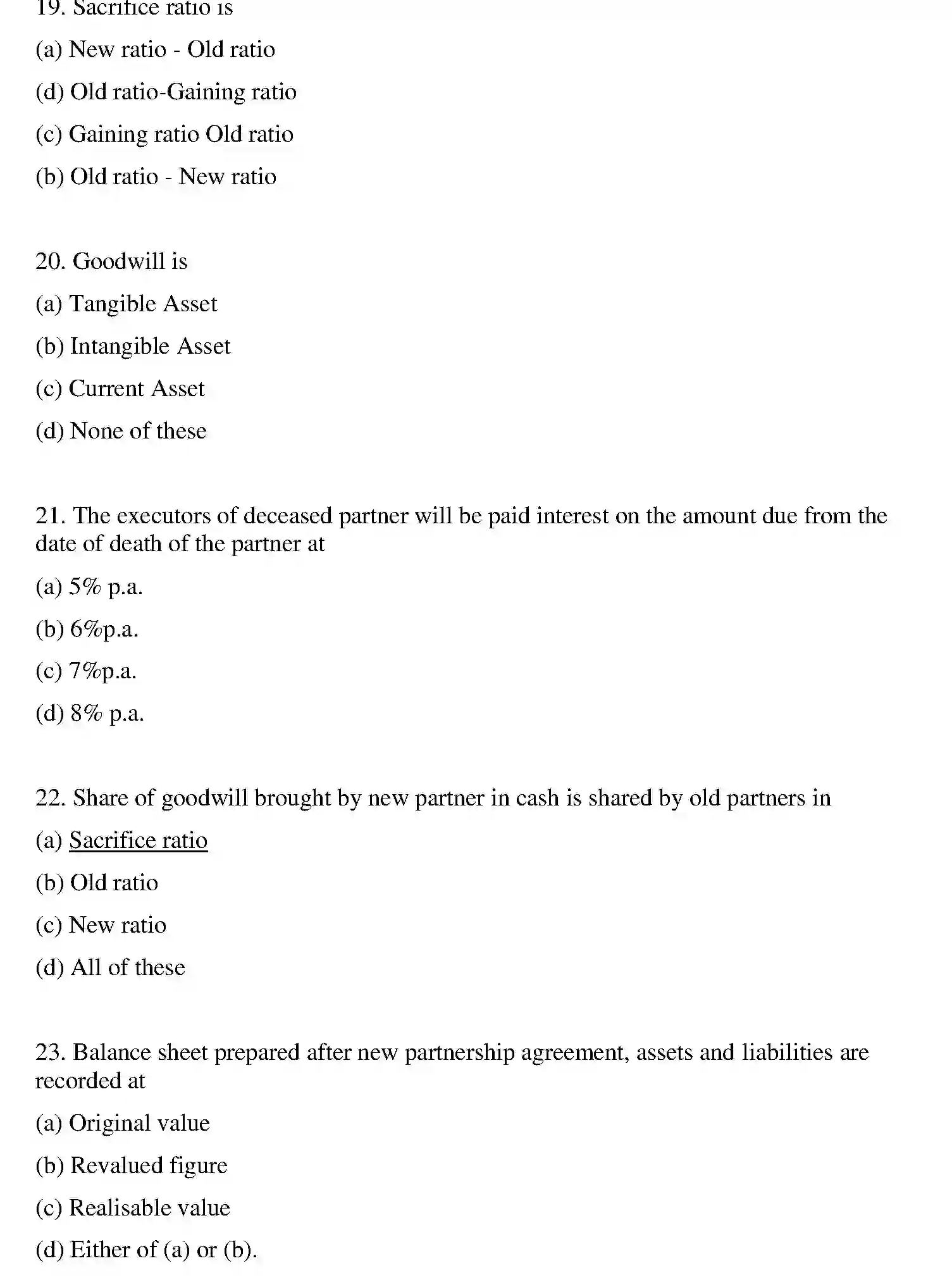 Bihar Board Class 2 2016 ACCOUNTANCY Question Bank - Page 18