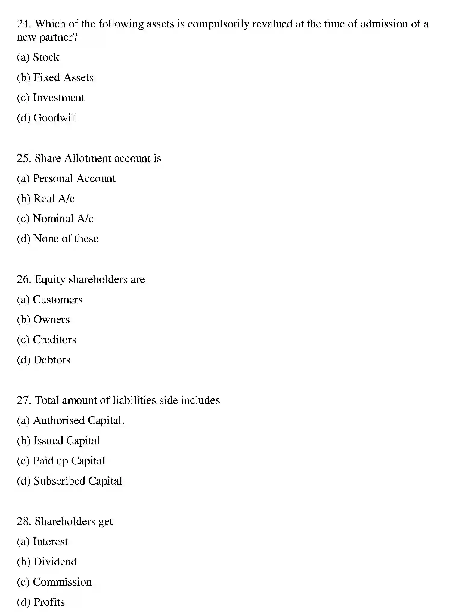 Bihar Board Class 2 2016 ACCOUNTANCY Question Bank - Page 19