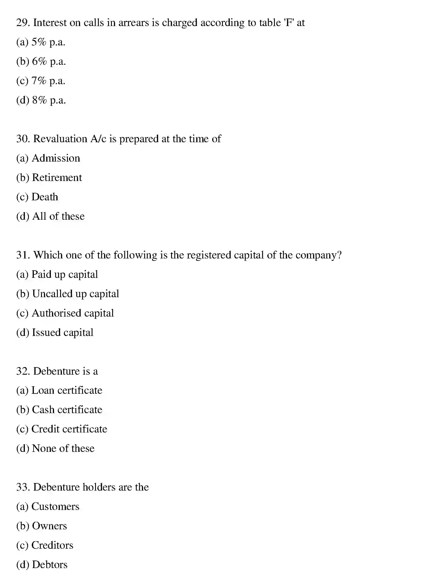 Bihar Board Class 2 2016 ACCOUNTANCY Question Bank - Page 20