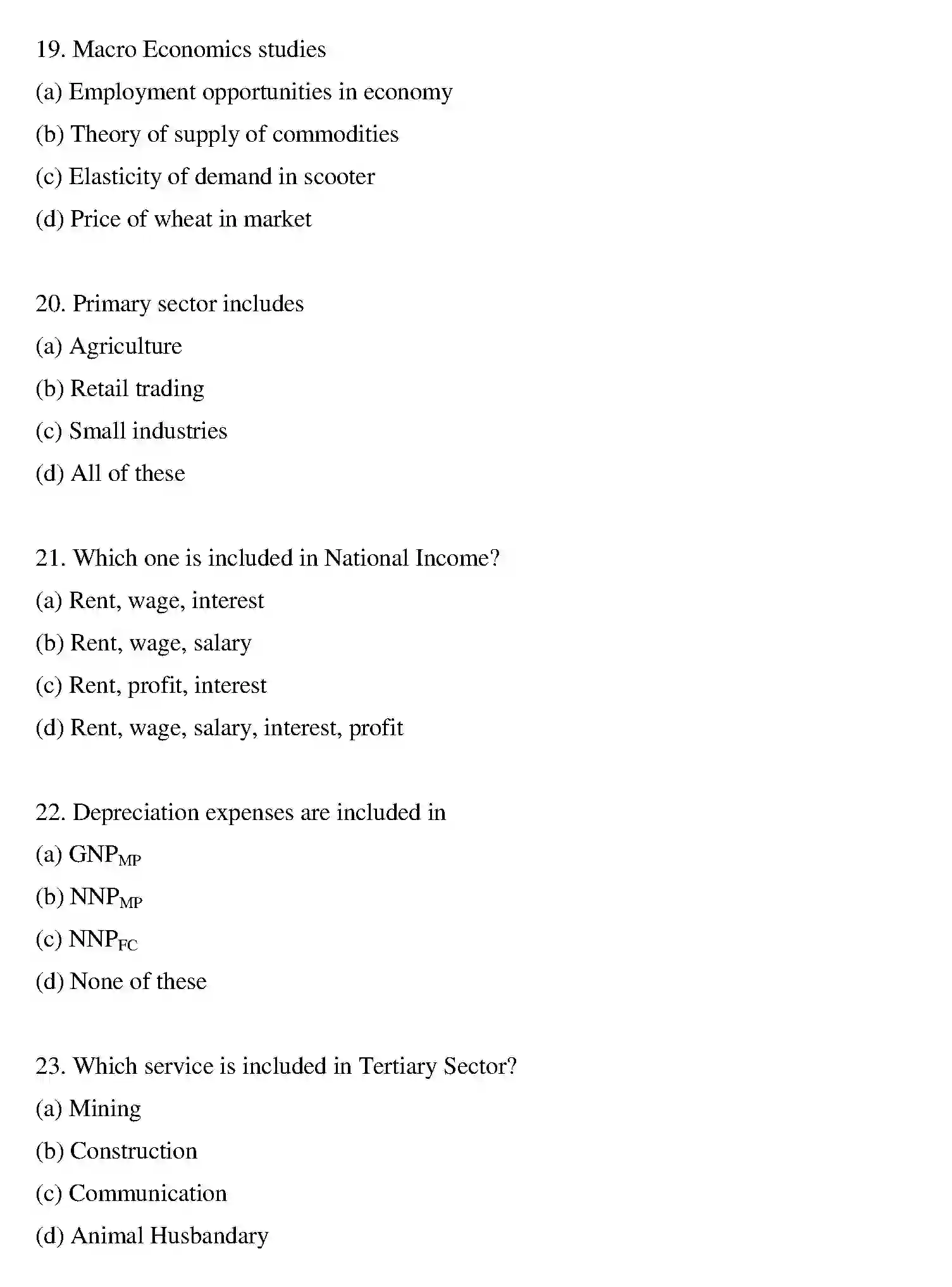 Bihar Board Class 2 2016 BUSINESS-ECONOMICS Question Bank - Page 17