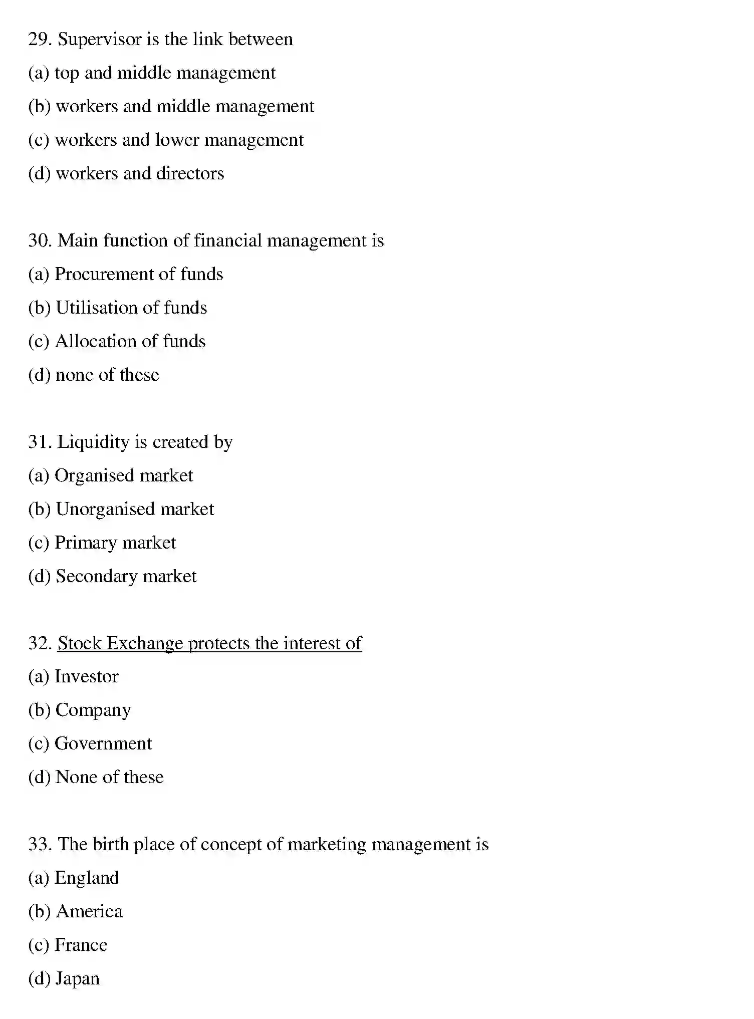 Bihar Board Class 12 2016 BUSINESS-STUDIES Question Bank - Page 19