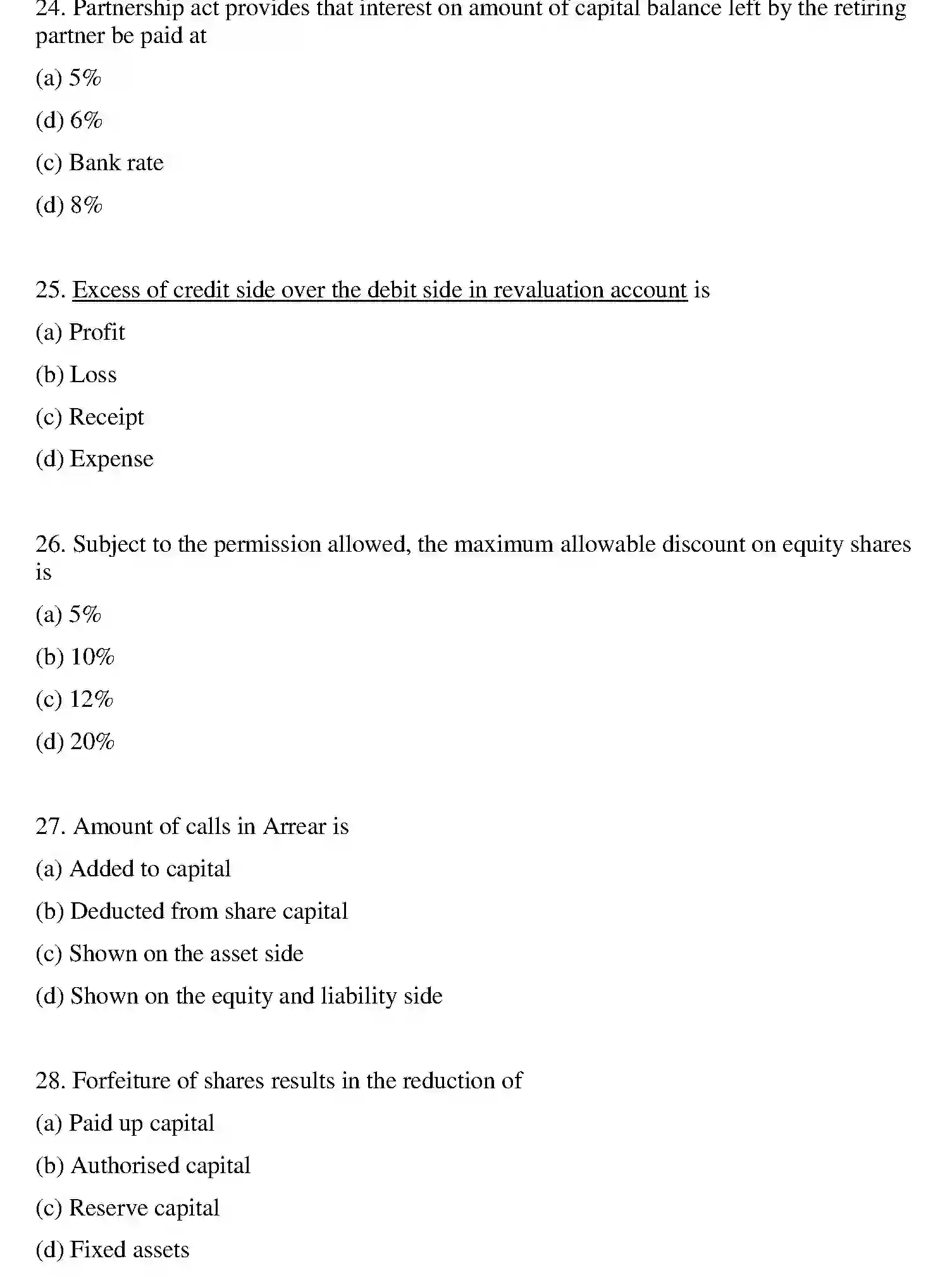 Bihar Board Class 12 2017 ACCOUNTANCY Question Bank - Page 20