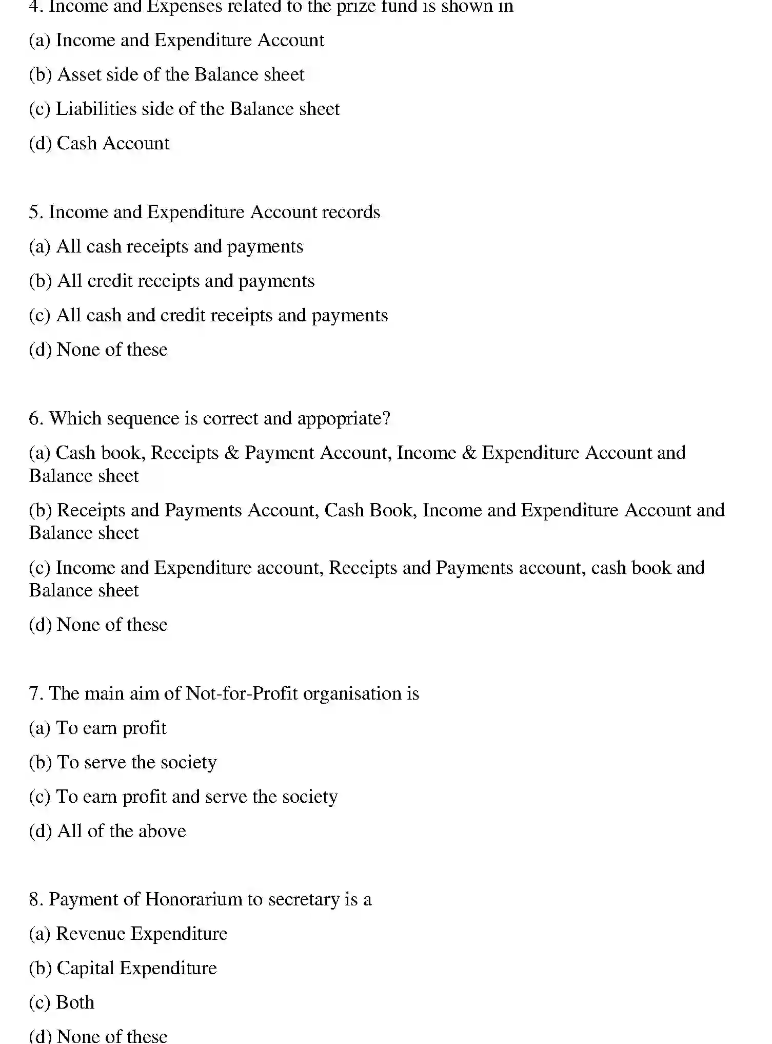 Bihar Board Class 2 2018 ACCOUNTANCY Question Bank - Page 18