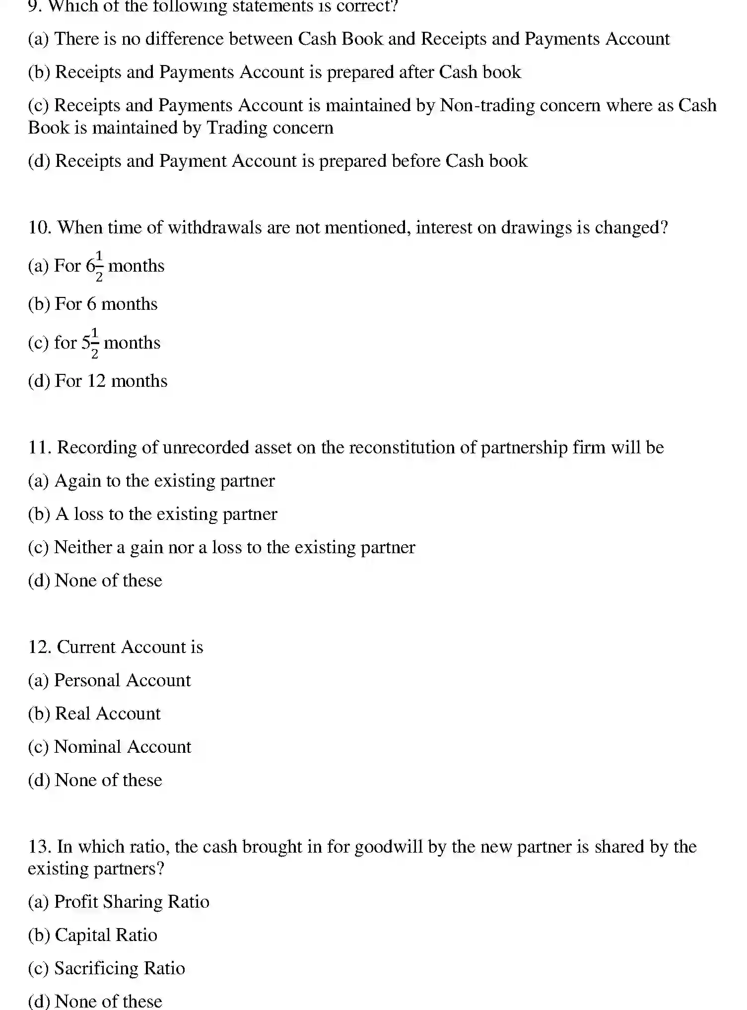 Bihar Board Class 2 2018 ACCOUNTANCY Question Bank - Page 19