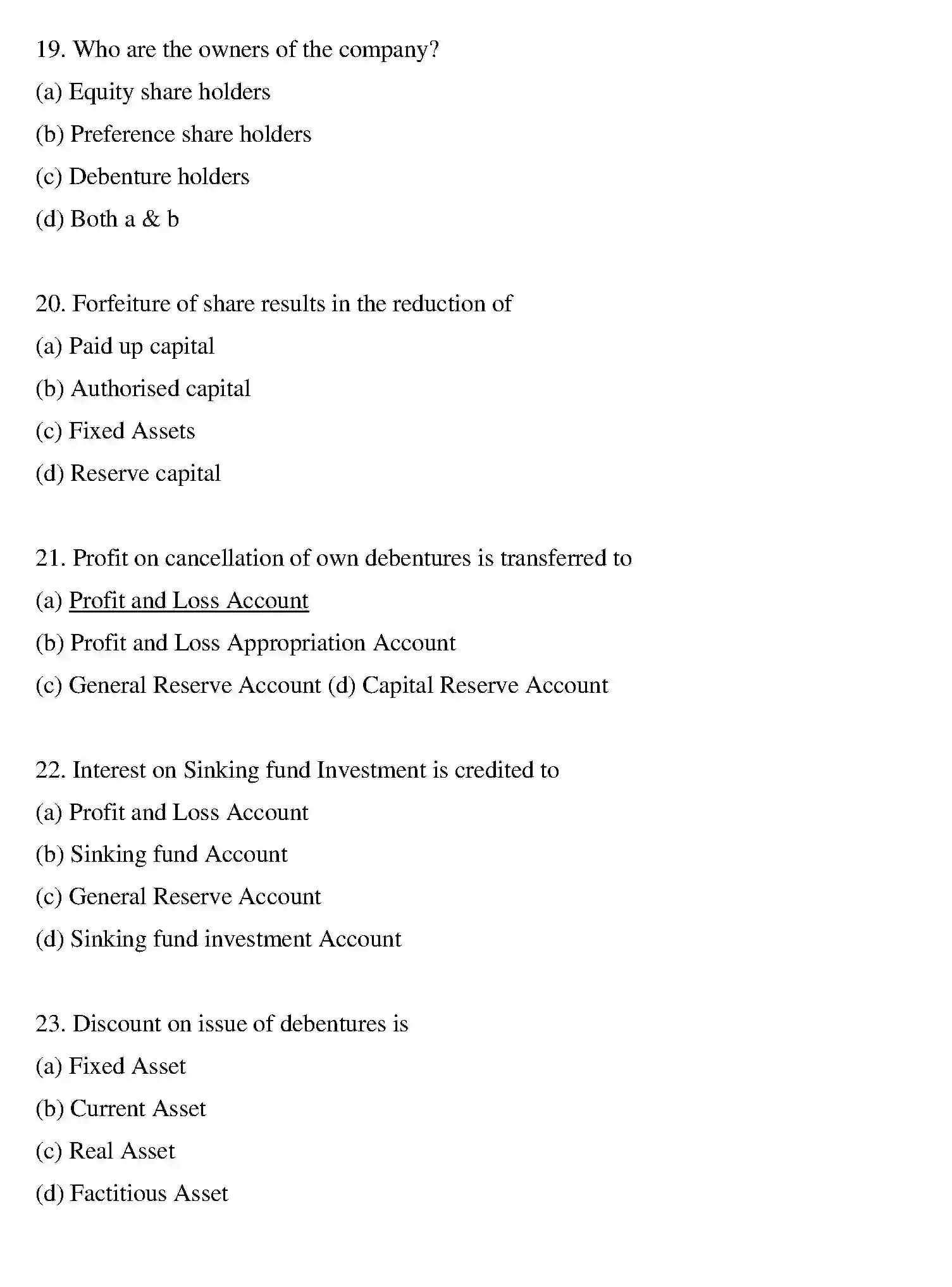 Bihar Board Class 2 2018 ACCOUNTANCY Question Bank - Page 21