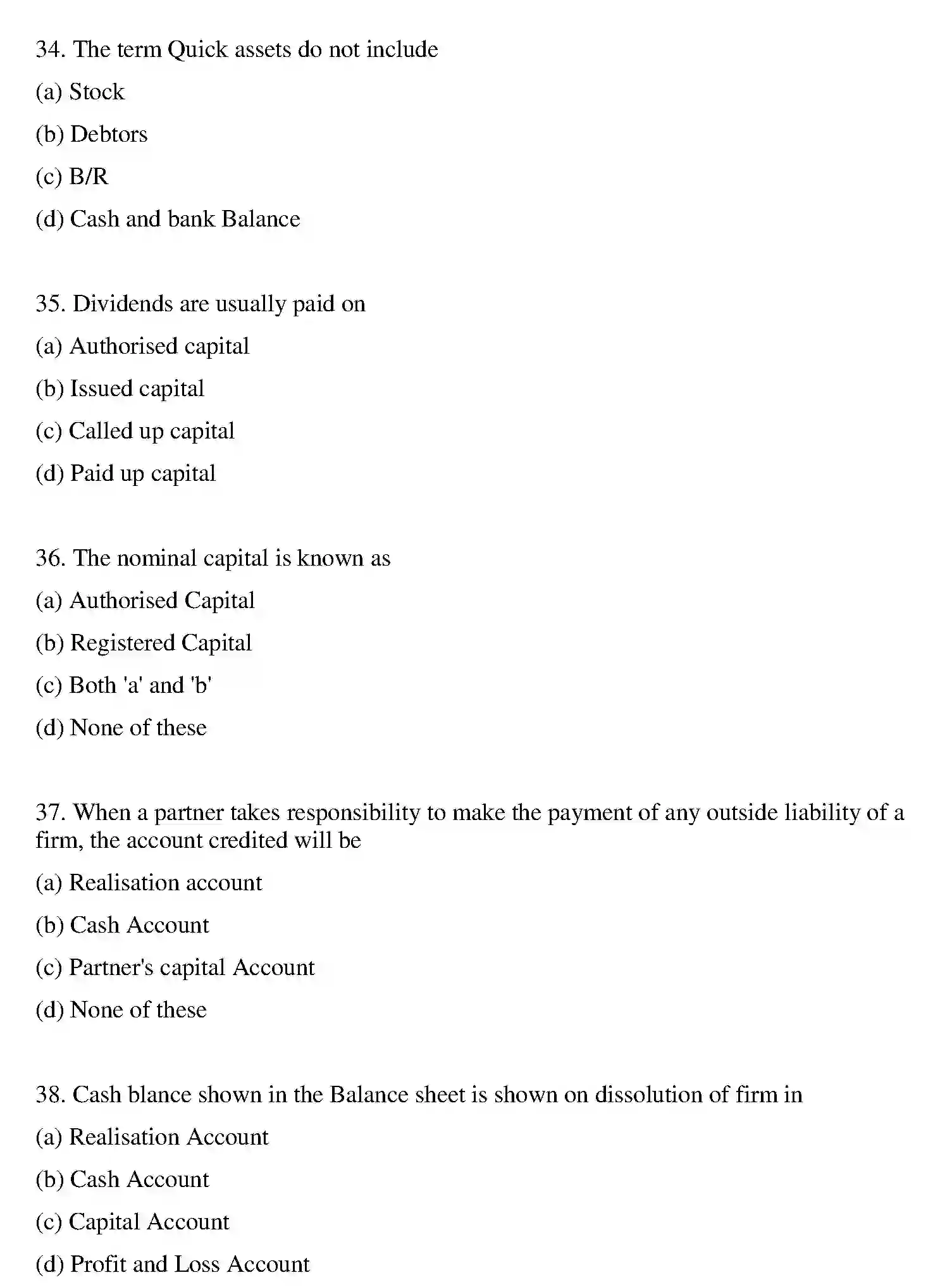 Bihar Board Class 2 2018 ACCOUNTANCY Question Bank - Page 24
