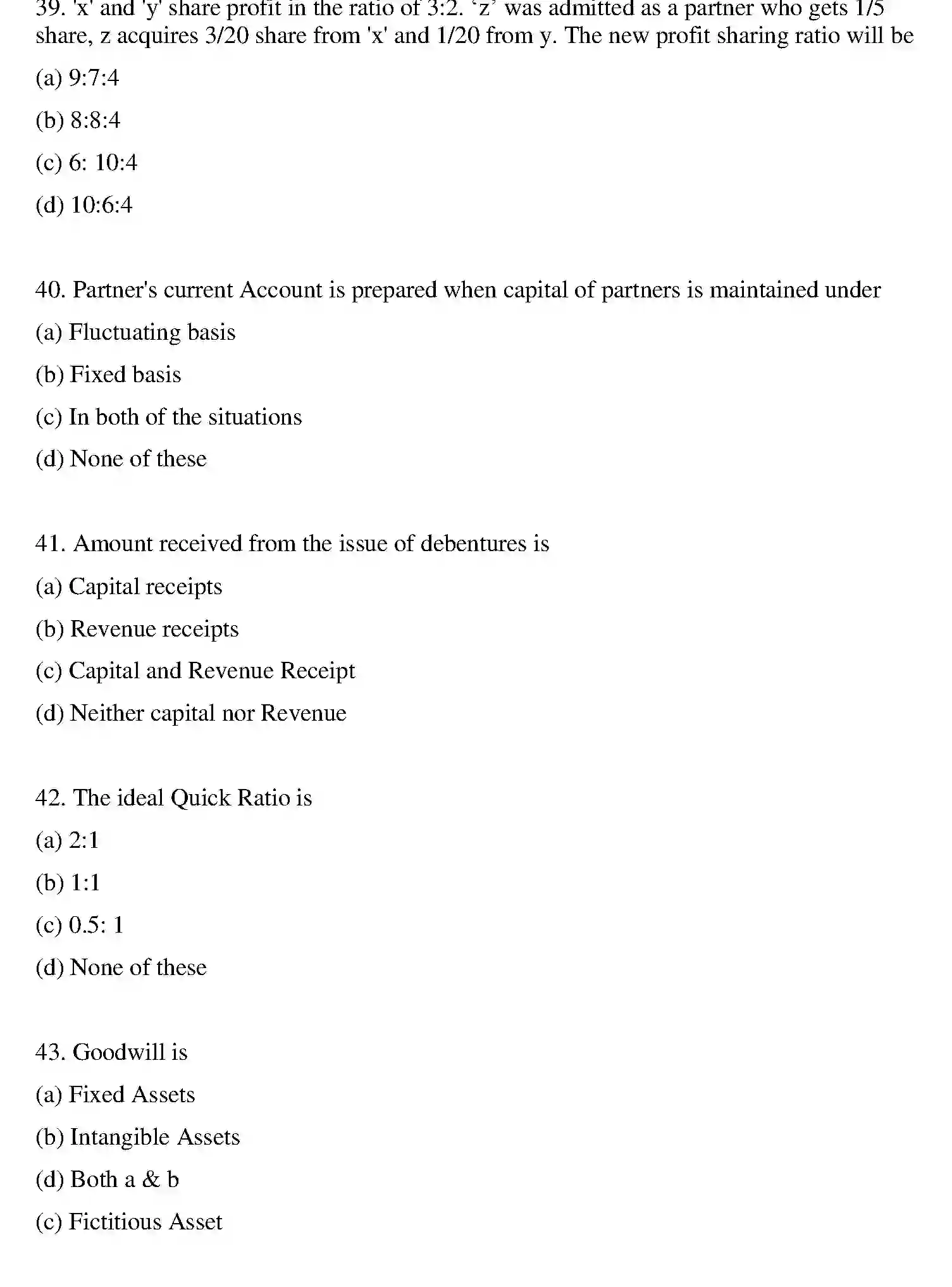 Bihar Board Class 2 2018 ACCOUNTANCY Question Bank - Page 25