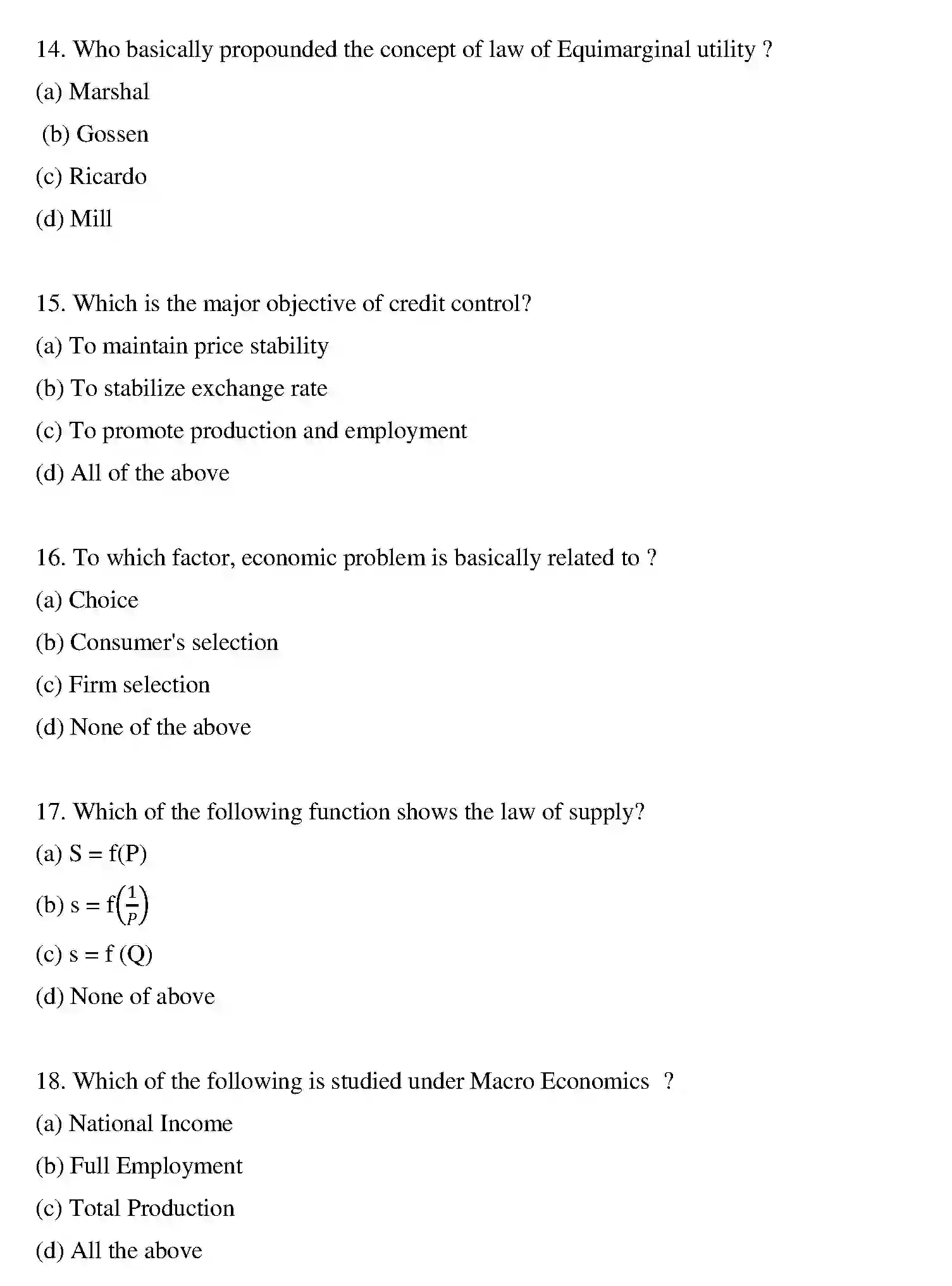 Bihar Board Class 2 2019 BUSINESS-ECONOMICS Question Bank - Page 19