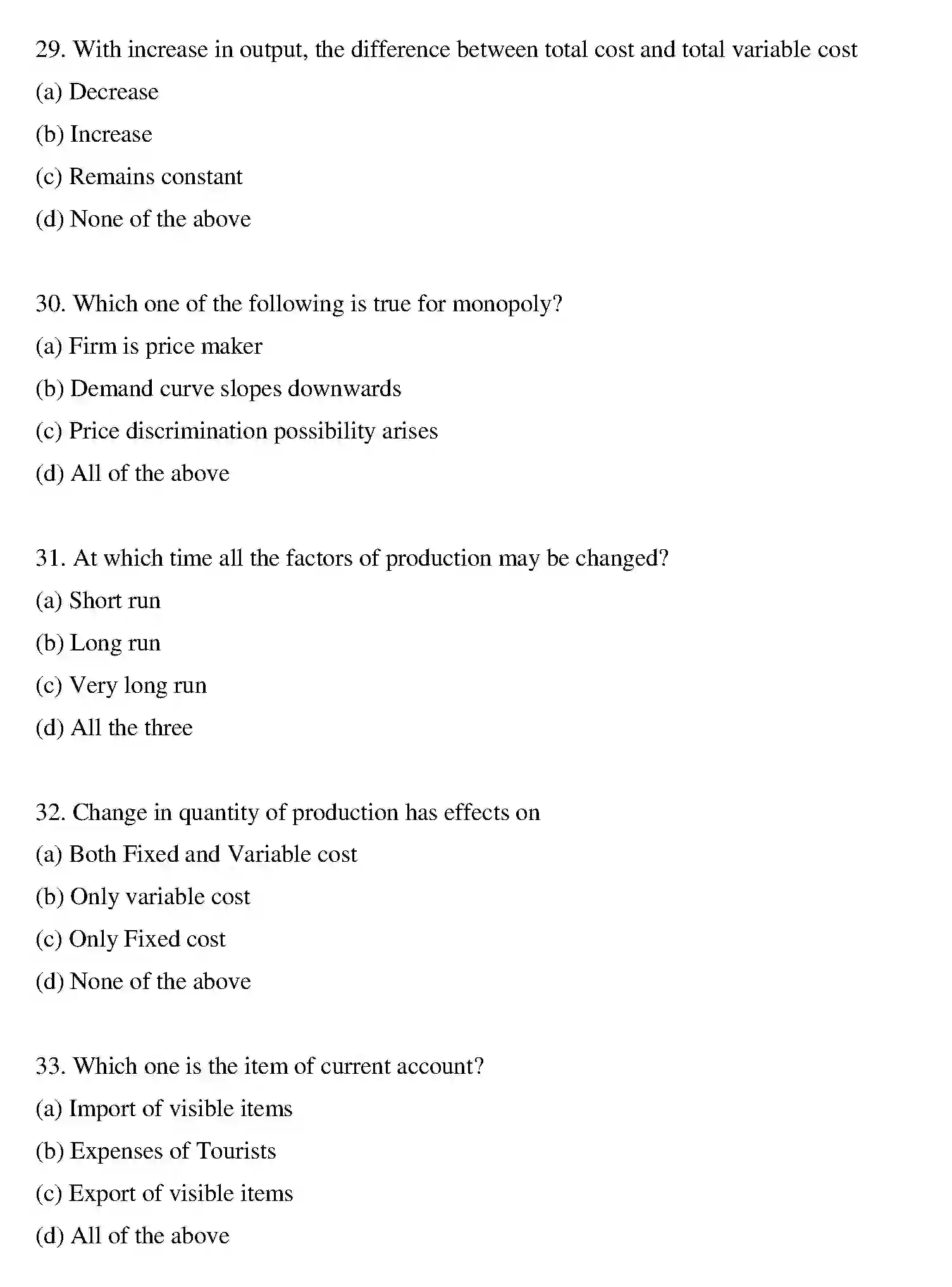 Bihar Board Class 2 2019 BUSINESS-ECONOMICS Question Bank - Page 22