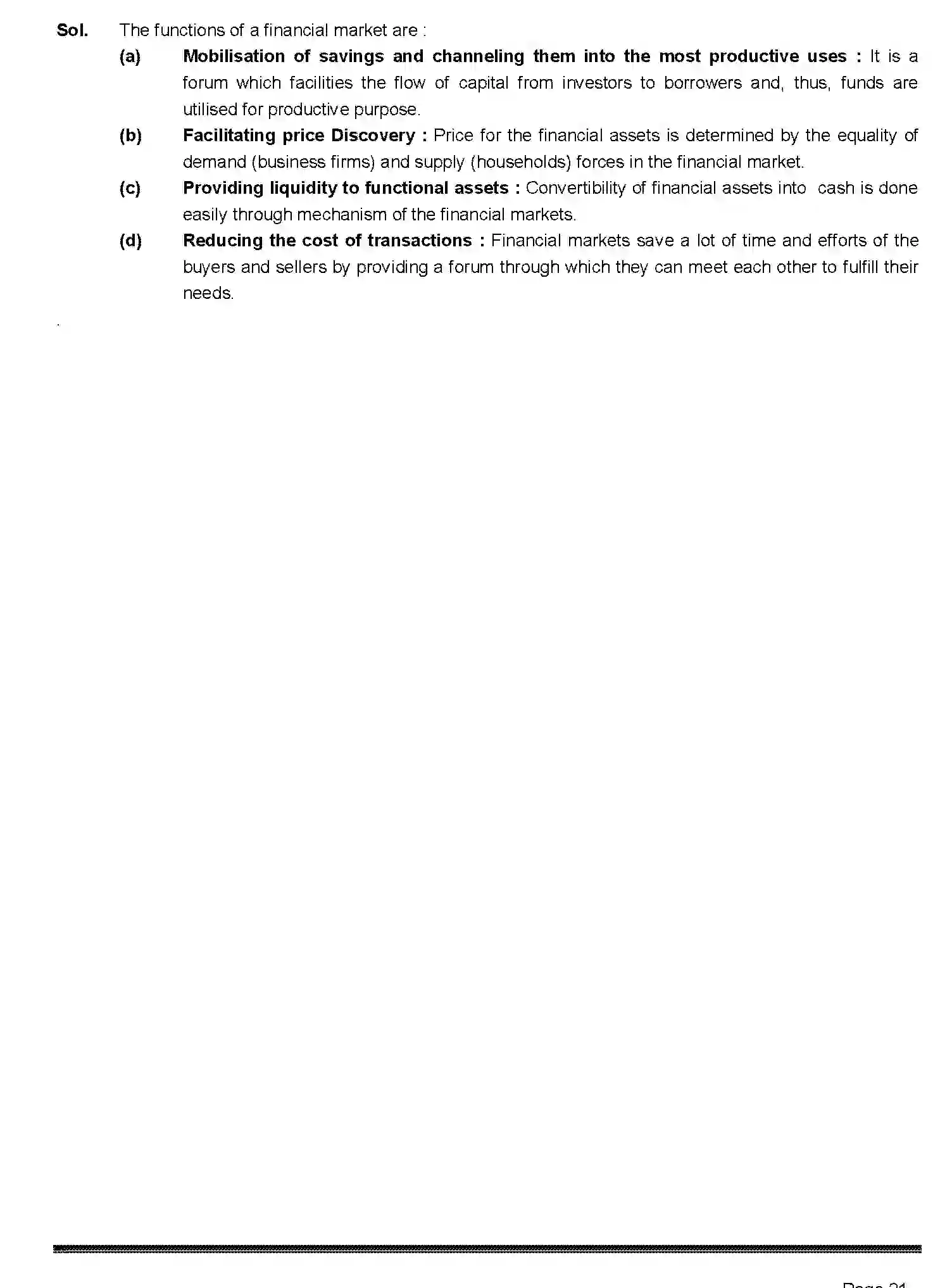 Bihar Board Class 2 2019 BUSINESS-STUDIES-217-2019 Question Bank - Page 21