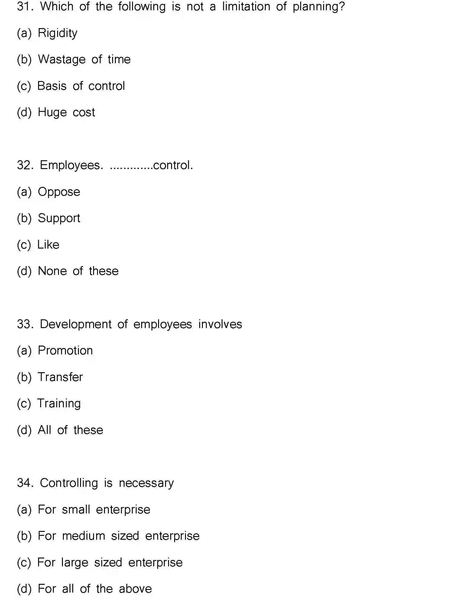 Bihar Board Class 2 2019 BUSINESS-STUDIES-EM Question Bank - Page 9