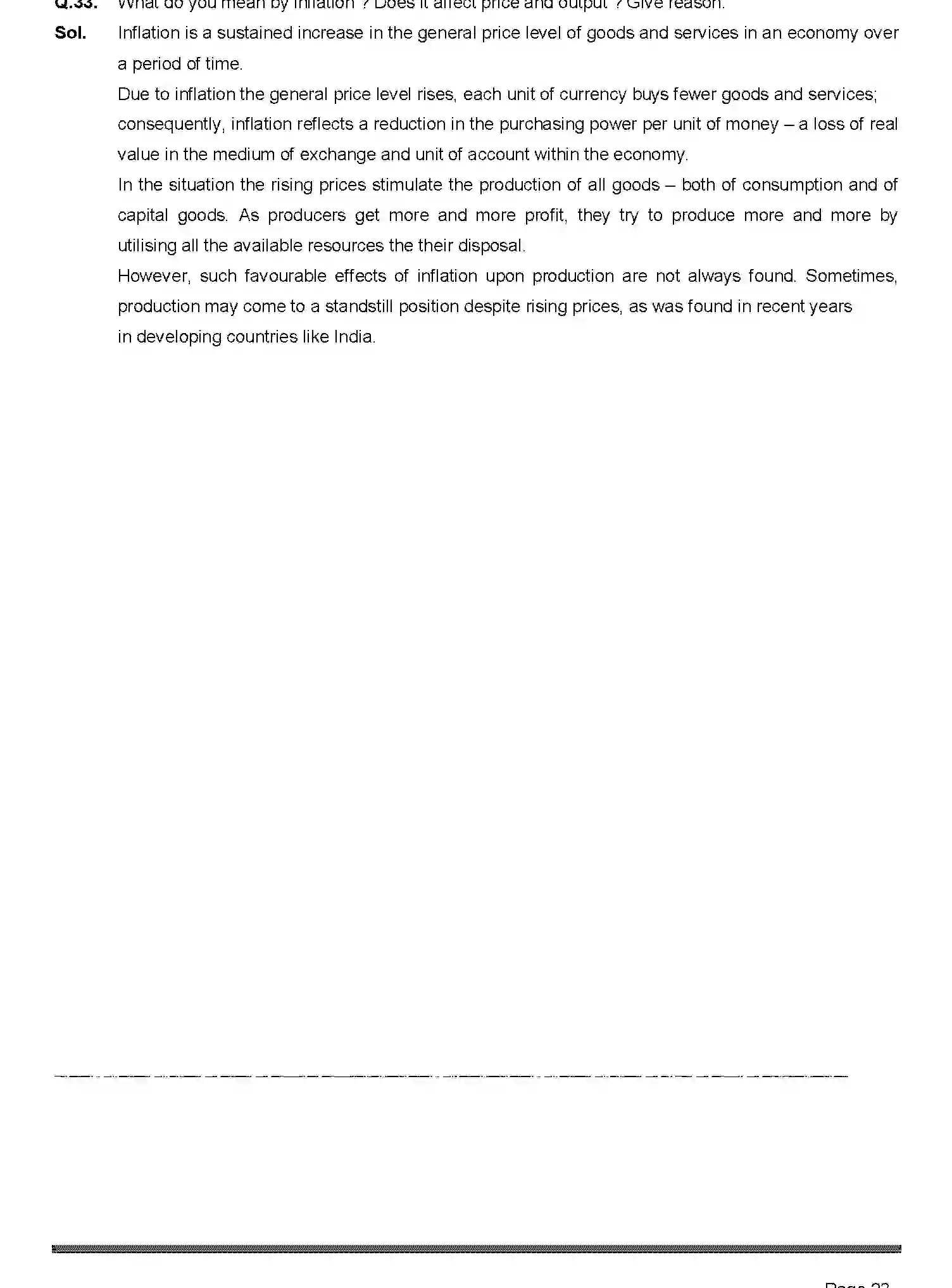 Bihar Board Class 2 2019 ECONOMICS-219-2019 Question Bank - Page 23