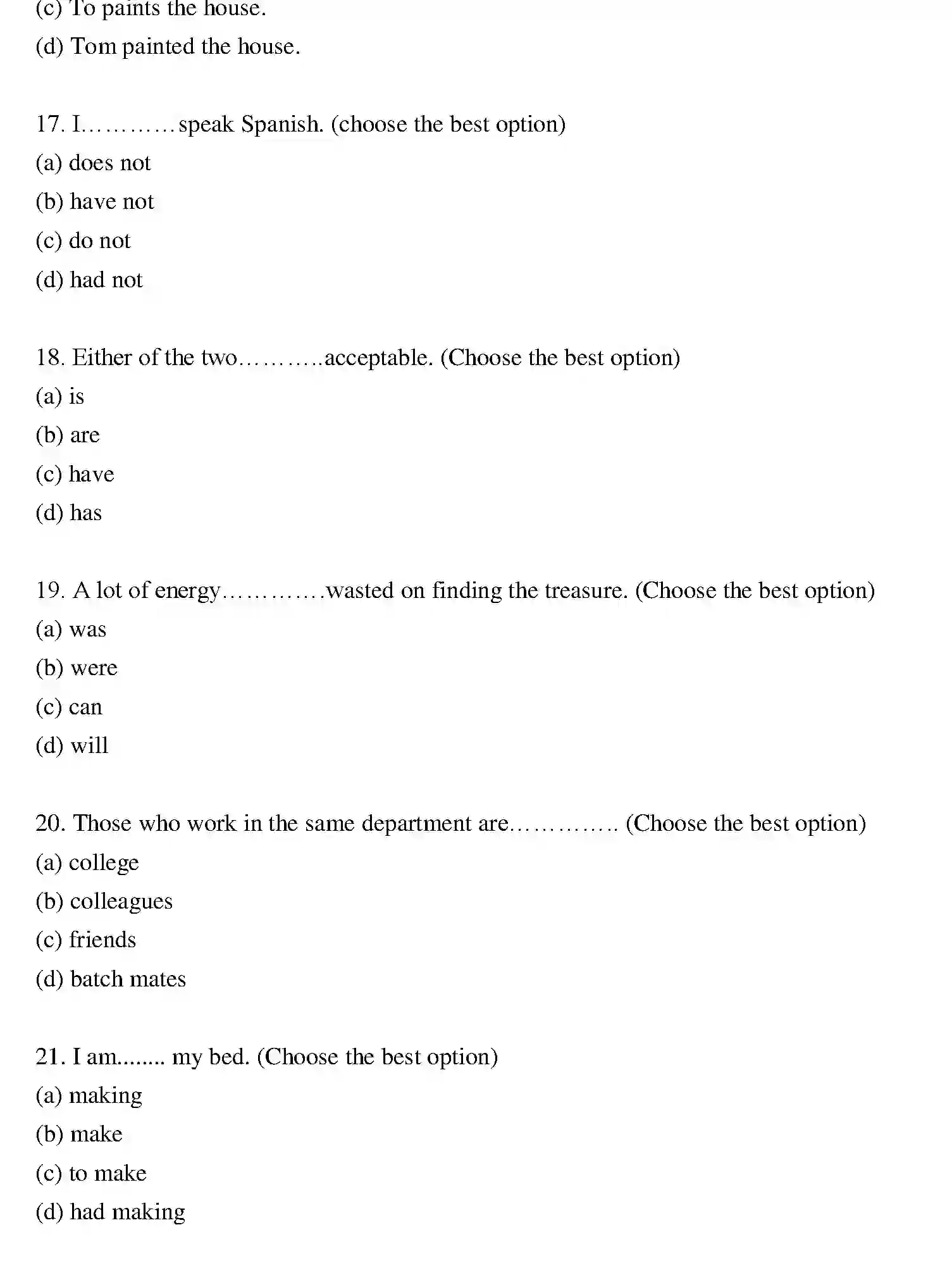 Bihar Board Class 2 2019 ENGLISH Question Bank - Page 4