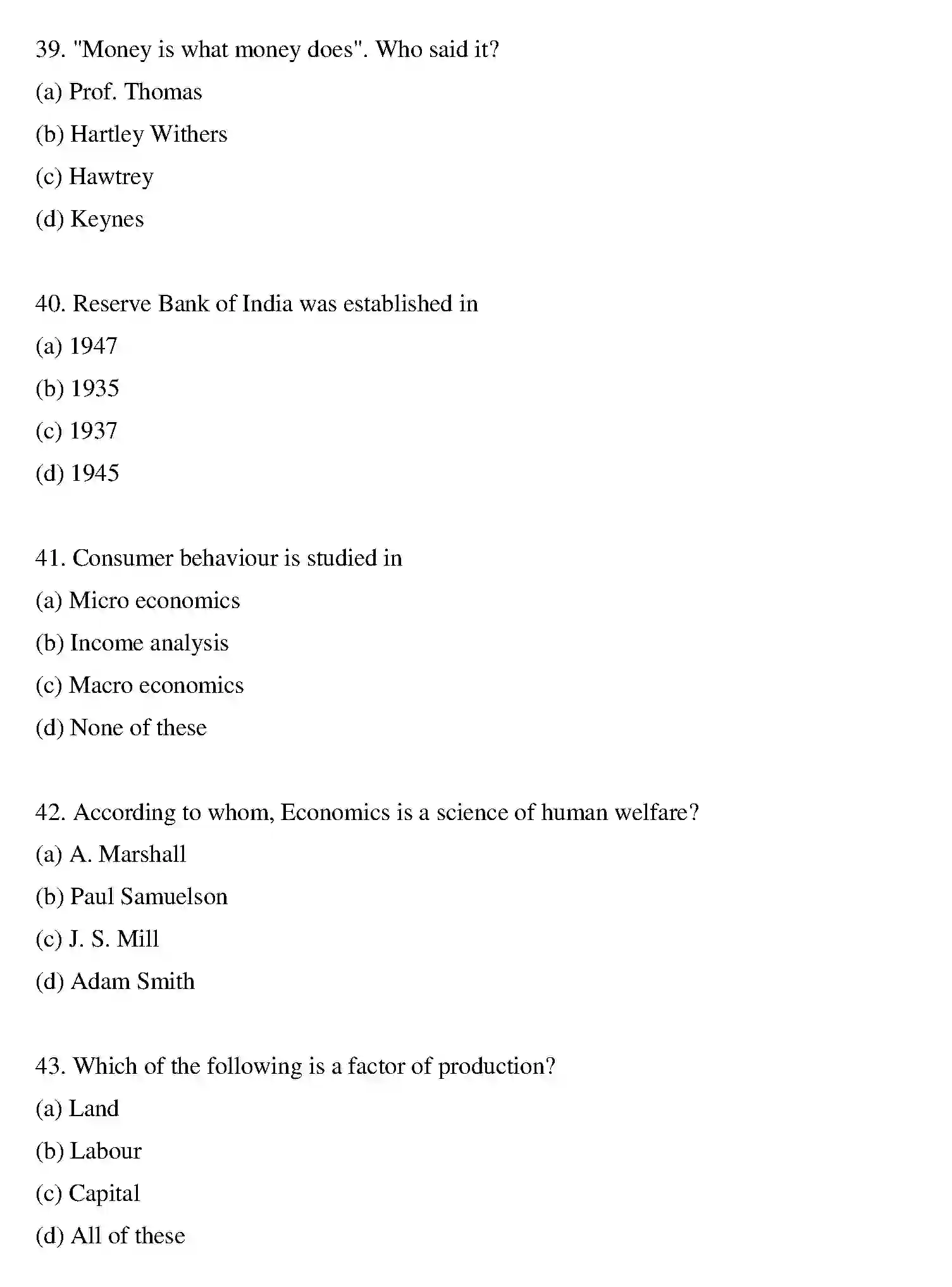 Bihar Board Class 2 2020 BUSINESS-ECONOMICS Question Bank - Page 27