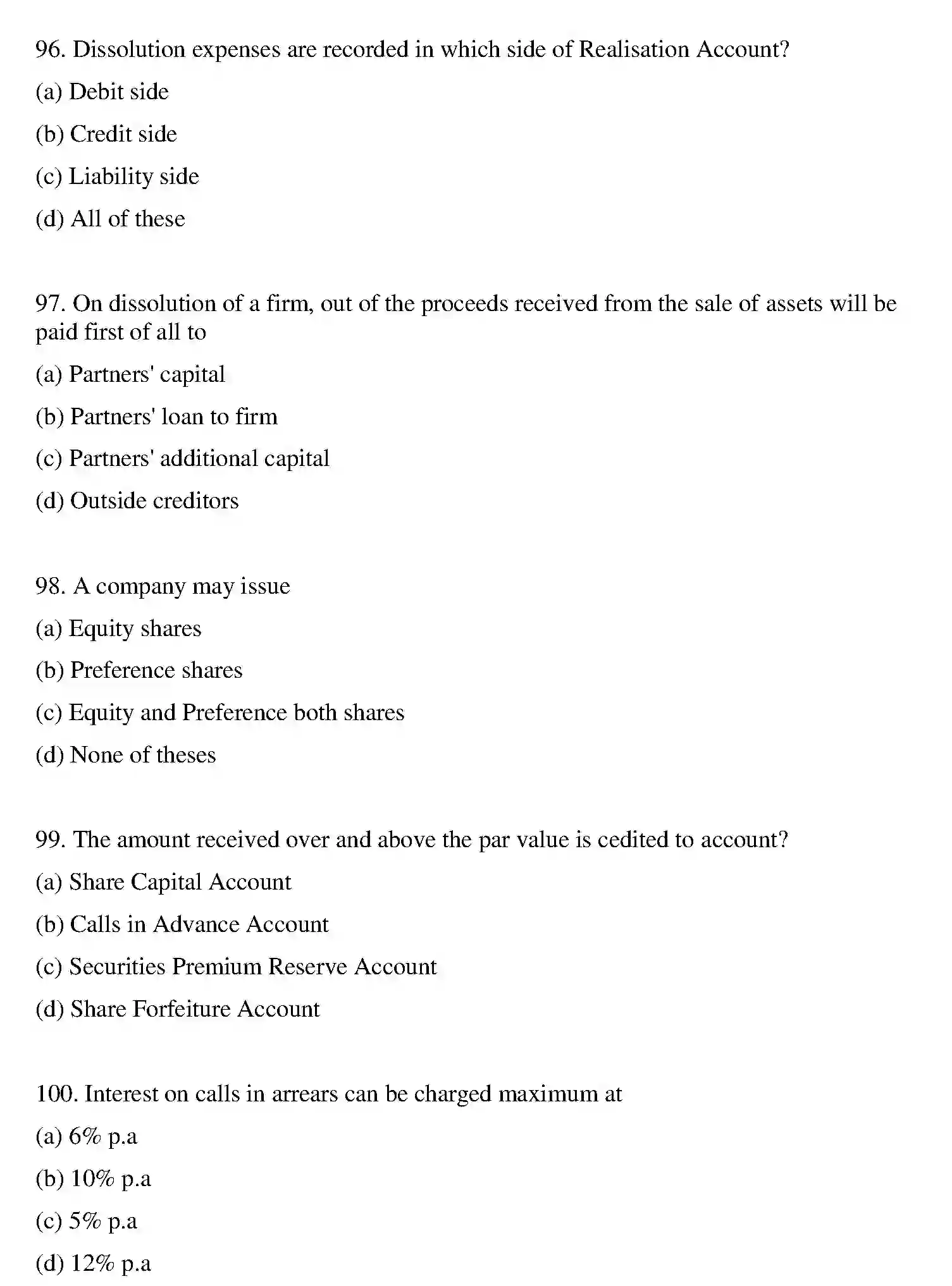 Bihar Board Class 12 2021 ACCOUNTANCY Question Bank - Page 50