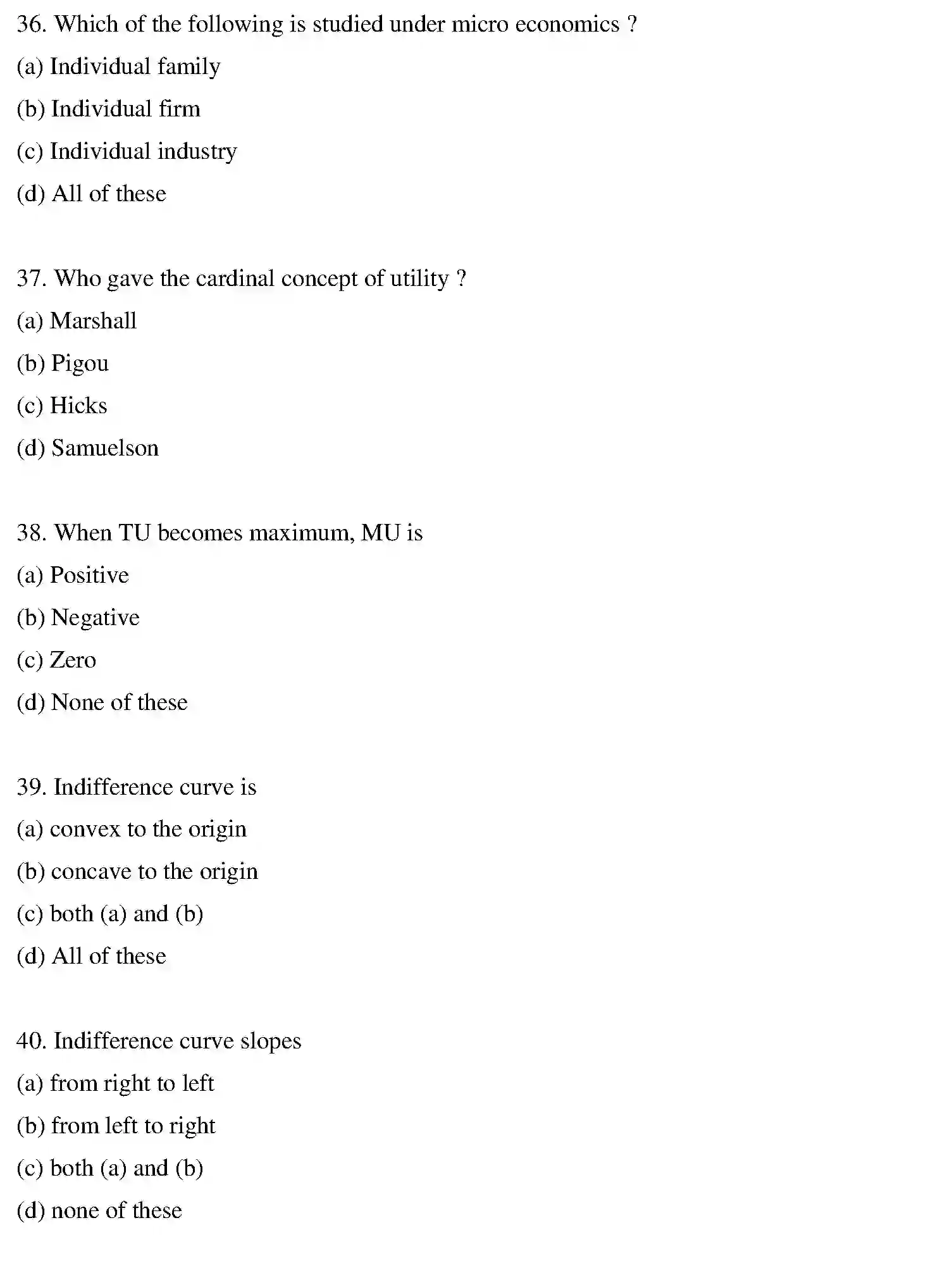 Bihar Board Class 2 2021 BUSINESS-ECONOMICS Question Bank - Page 37