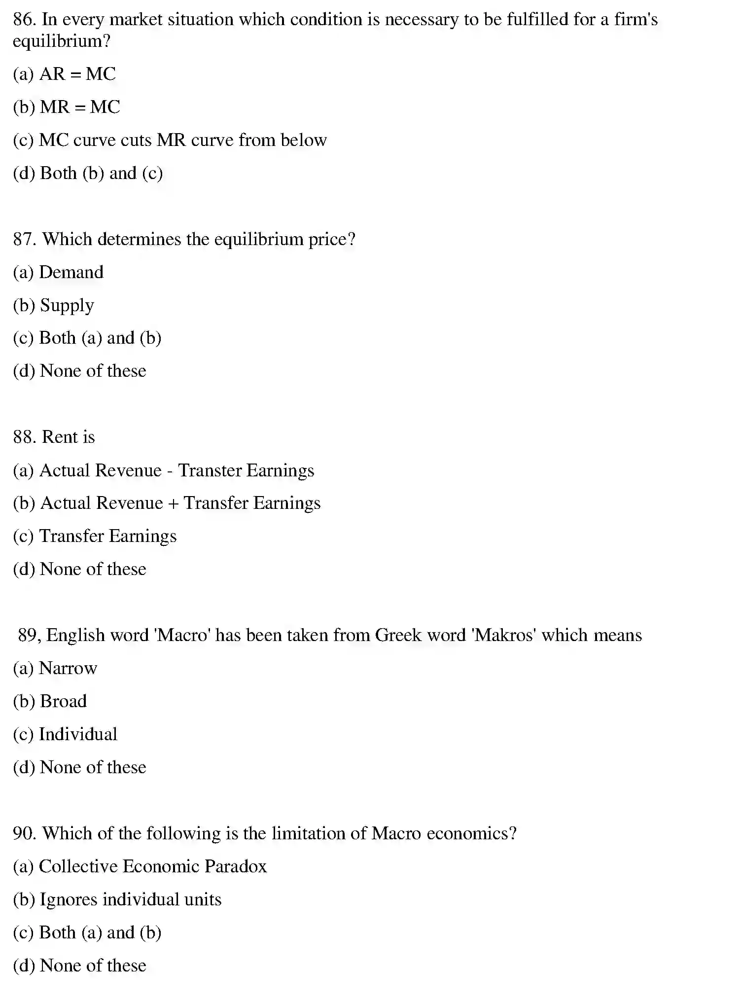 Bihar Board Class 2 2021 BUSINESS-ECONOMICS Question Bank - Page 47
