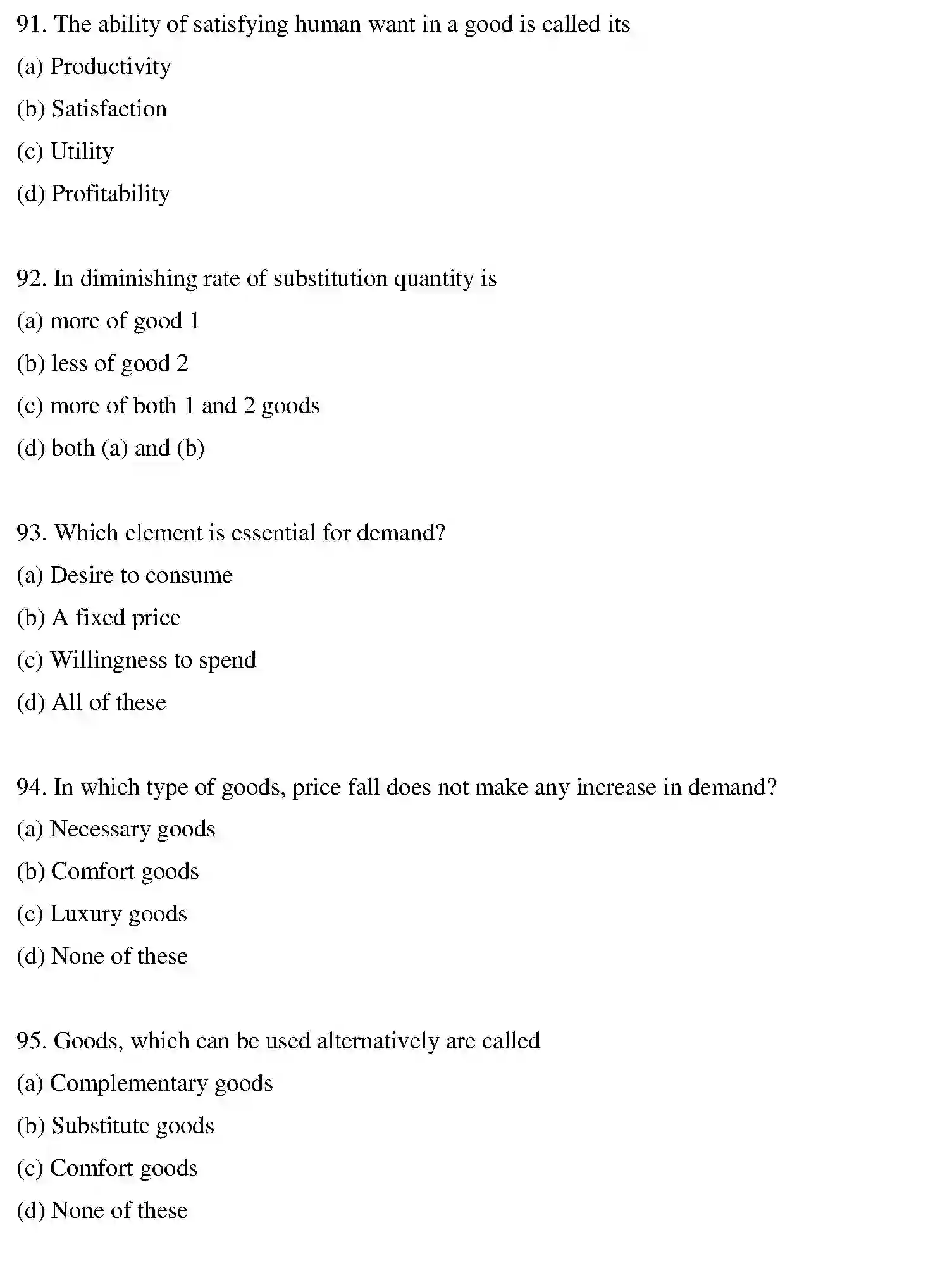 Bihar Board Class 2 2021 BUSINESS-ECONOMICS Question Bank - Page 48