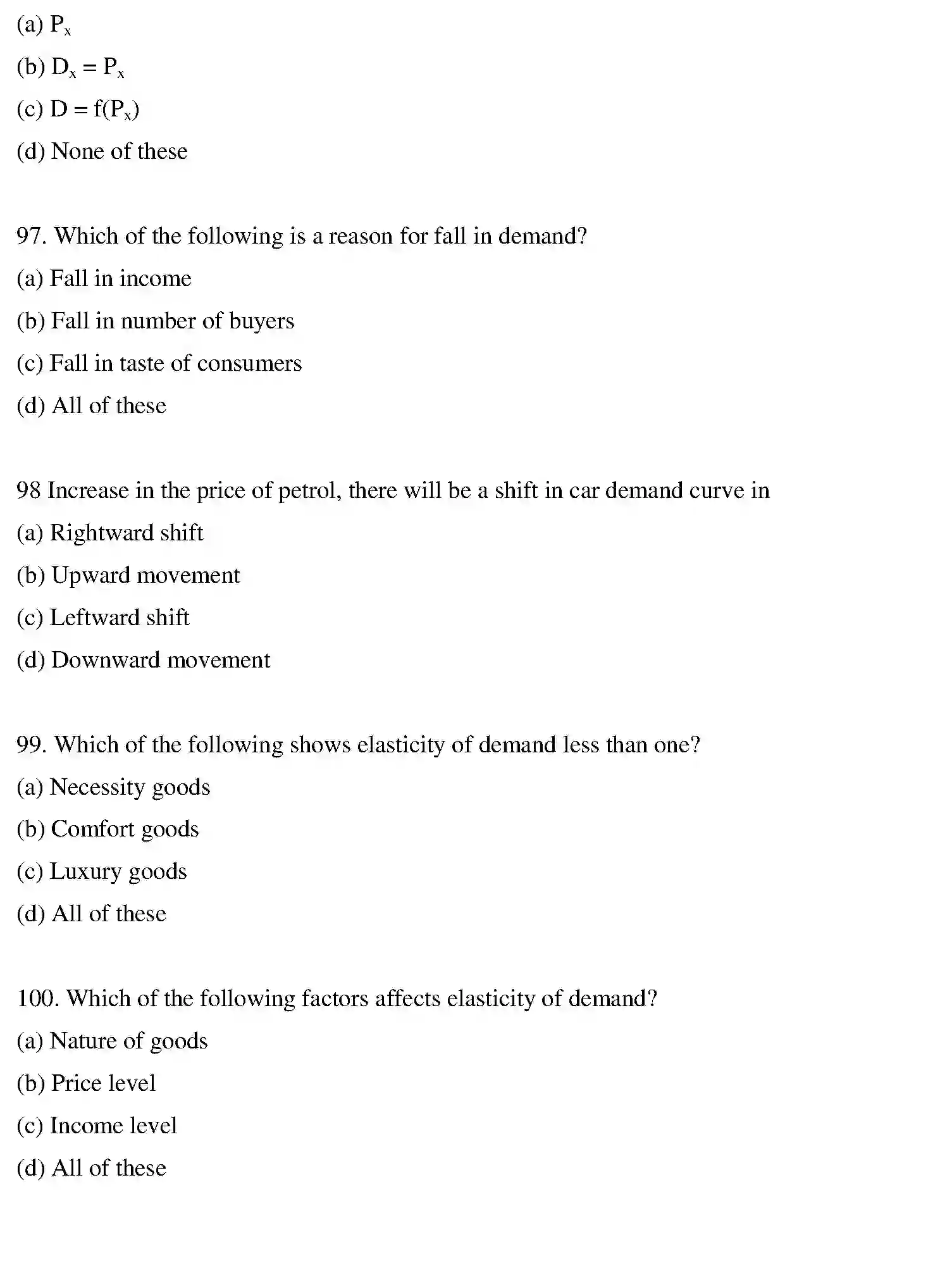 Bihar Board Class 2 2021 BUSINESS-ECONOMICS Question Bank - Page 49