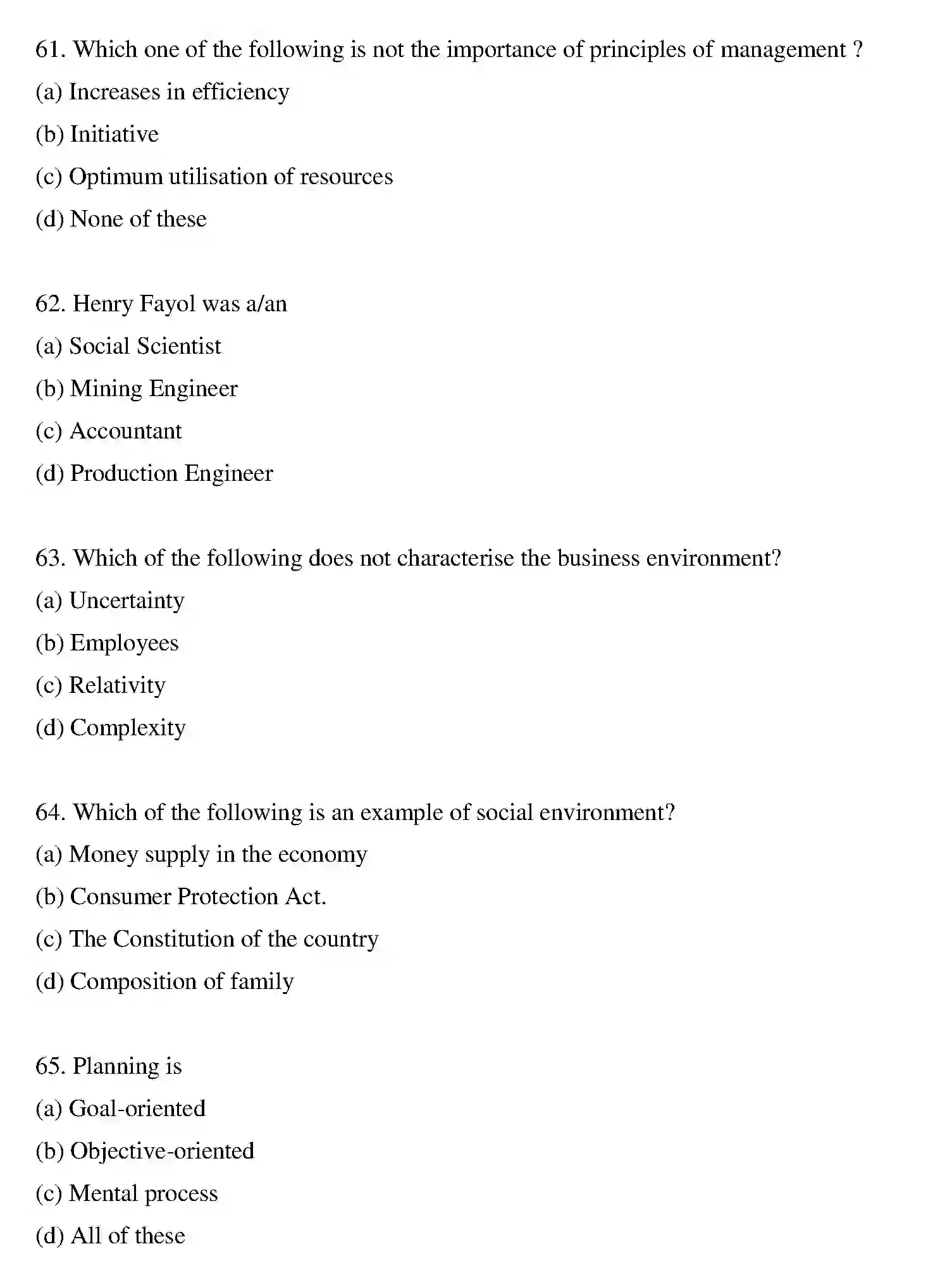 Bihar Board Class 12 2021 BUSINESS-STUDIES-EM Question Bank - Page 14