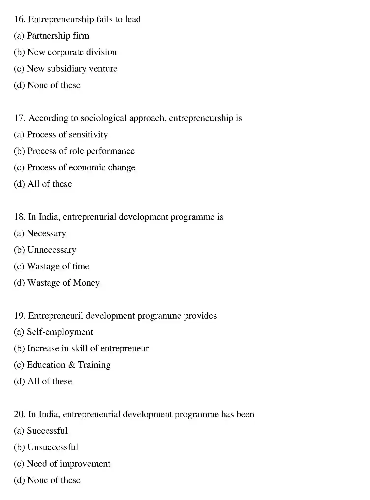Bihar Board Class 12 2021 BUSINESS-STUDIES-EM Question Bank - Page 5
