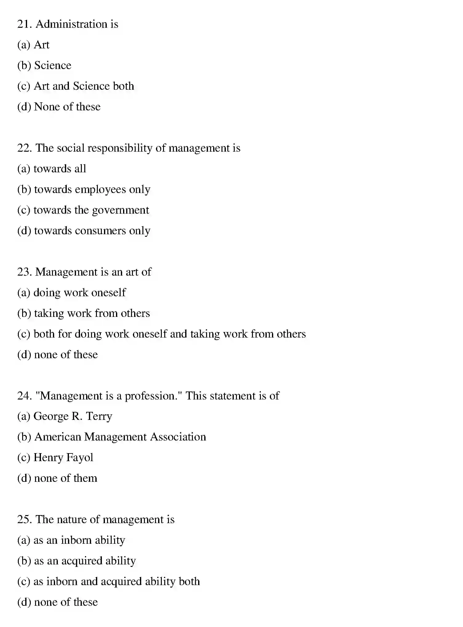 Bihar Board Class 12 2021 BUSINESS-STUDIES-EM Question Bank - Page 6