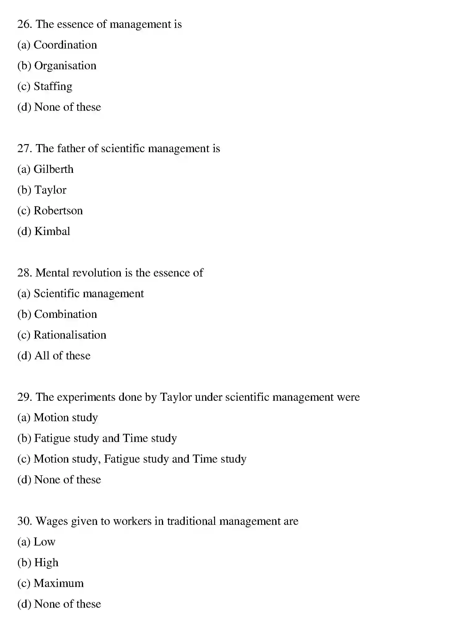 Bihar Board Class 12 2021 BUSINESS-STUDIES-EM Question Bank - Page 7