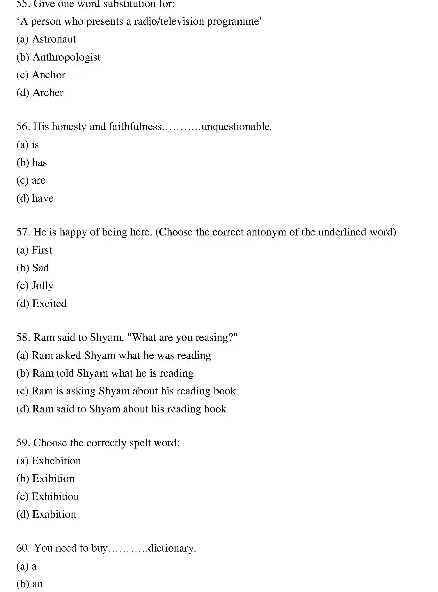 Bihar Board Class 12 2021 ENGLISH Question Bank - Page 11