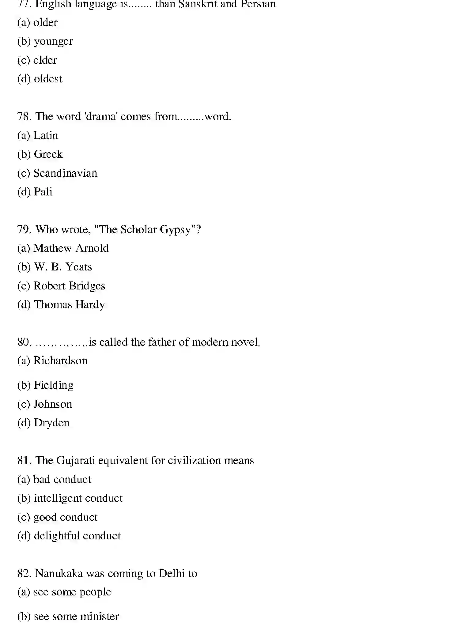 Bihar Board Class 12 2021 ENGLISH Question Bank - Page 15