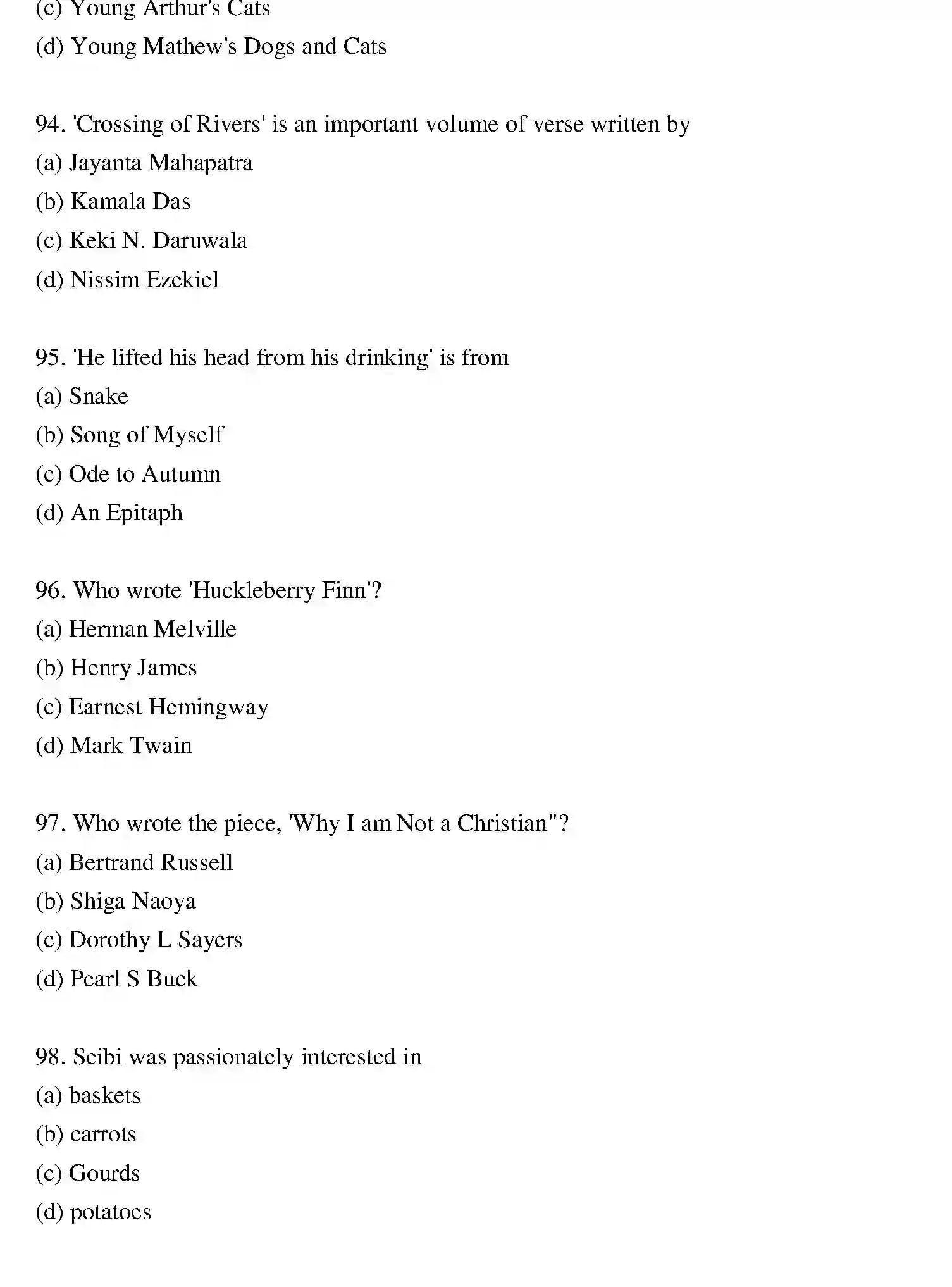 Bihar Board Class 12 2021 ENGLISH Question Bank - Page 18