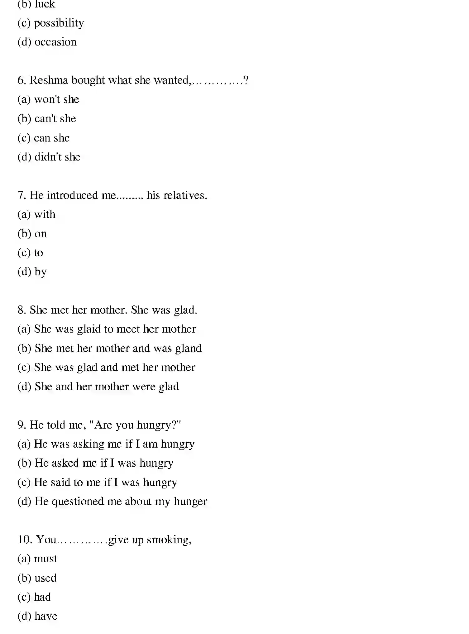 Bihar Board Class 12 2021 ENGLISH Question Bank - Page 2