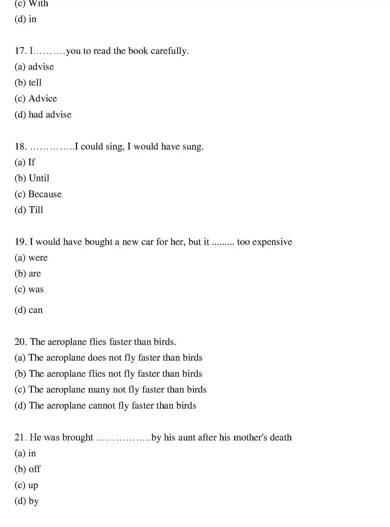 Bihar Board Class 12 2021 ENGLISH Question Bank - Page 4