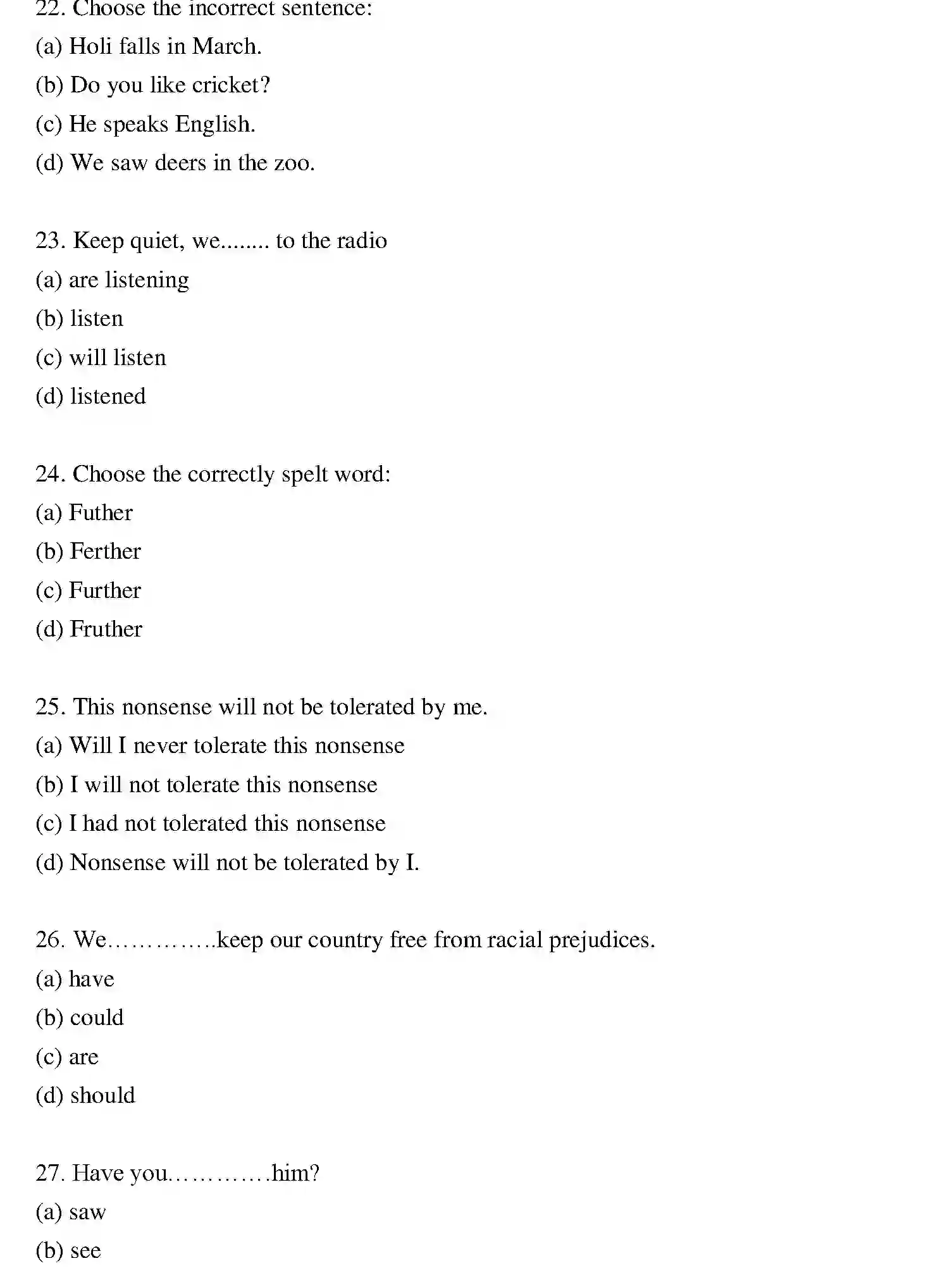 Bihar Board Class 12 2021 ENGLISH Question Bank - Page 5