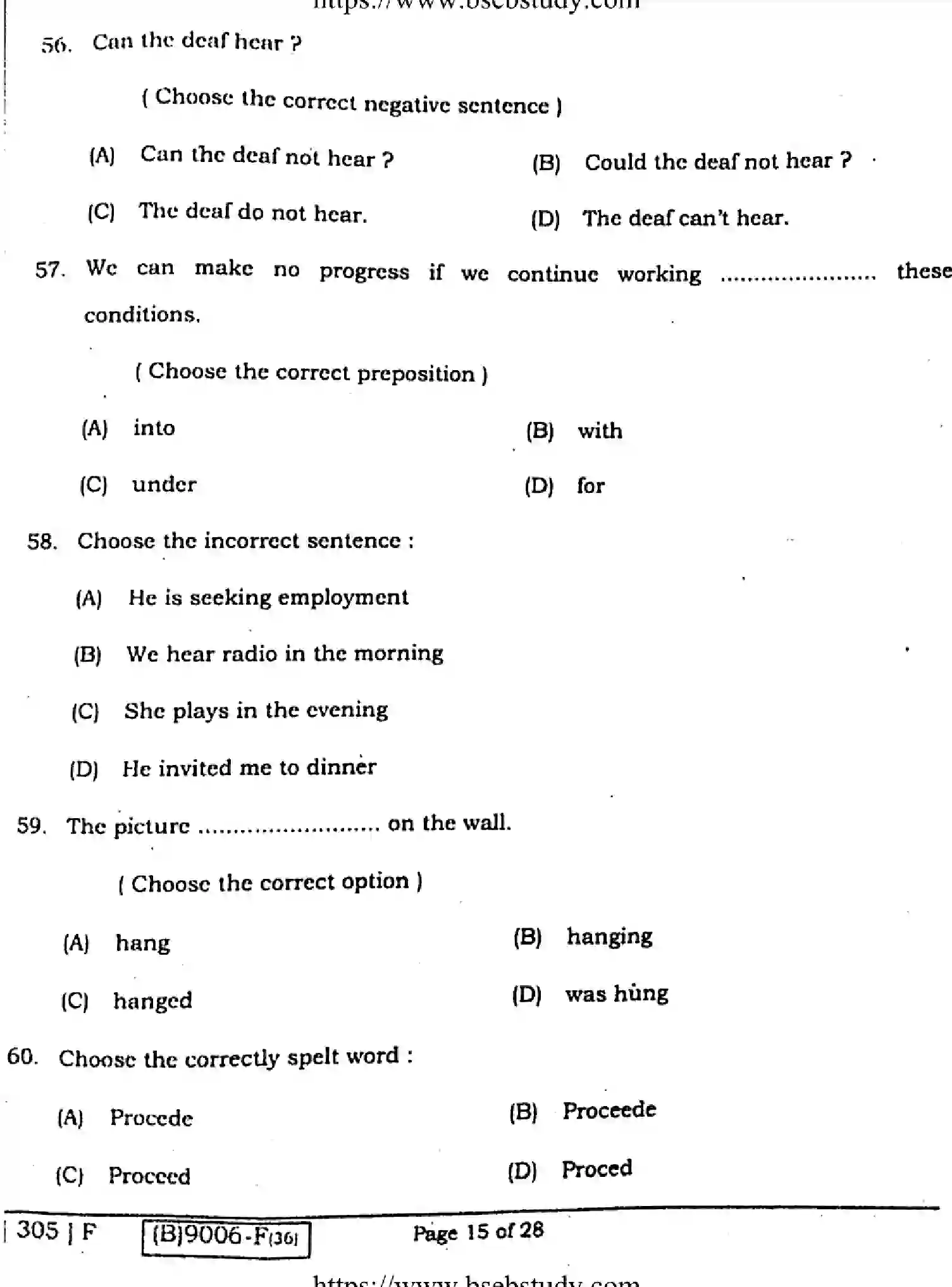 Bihar Board Class 12 2021 ENGLISH-COMPULSORY-305-F Question Bank - Page 14