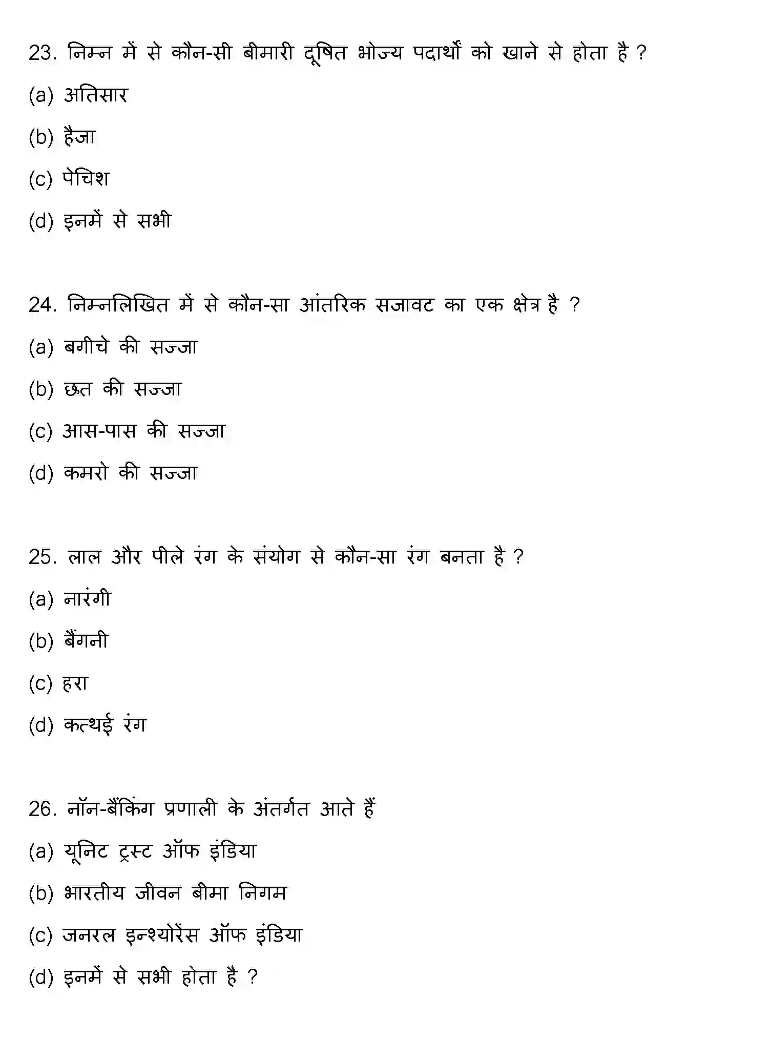 Bihar Board Class 12 2021 HOME-SCIENCE Question Bank - Page 7