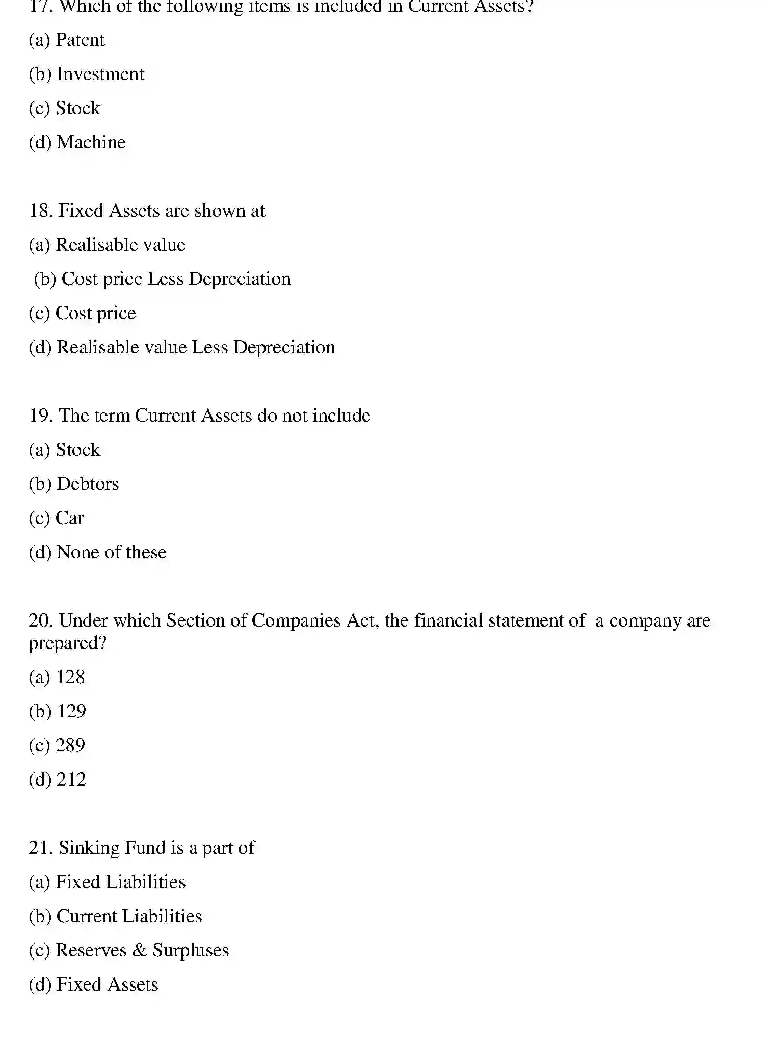Bihar Board Class 2 2022 ACCOUNTANCY Question Bank - Page 34