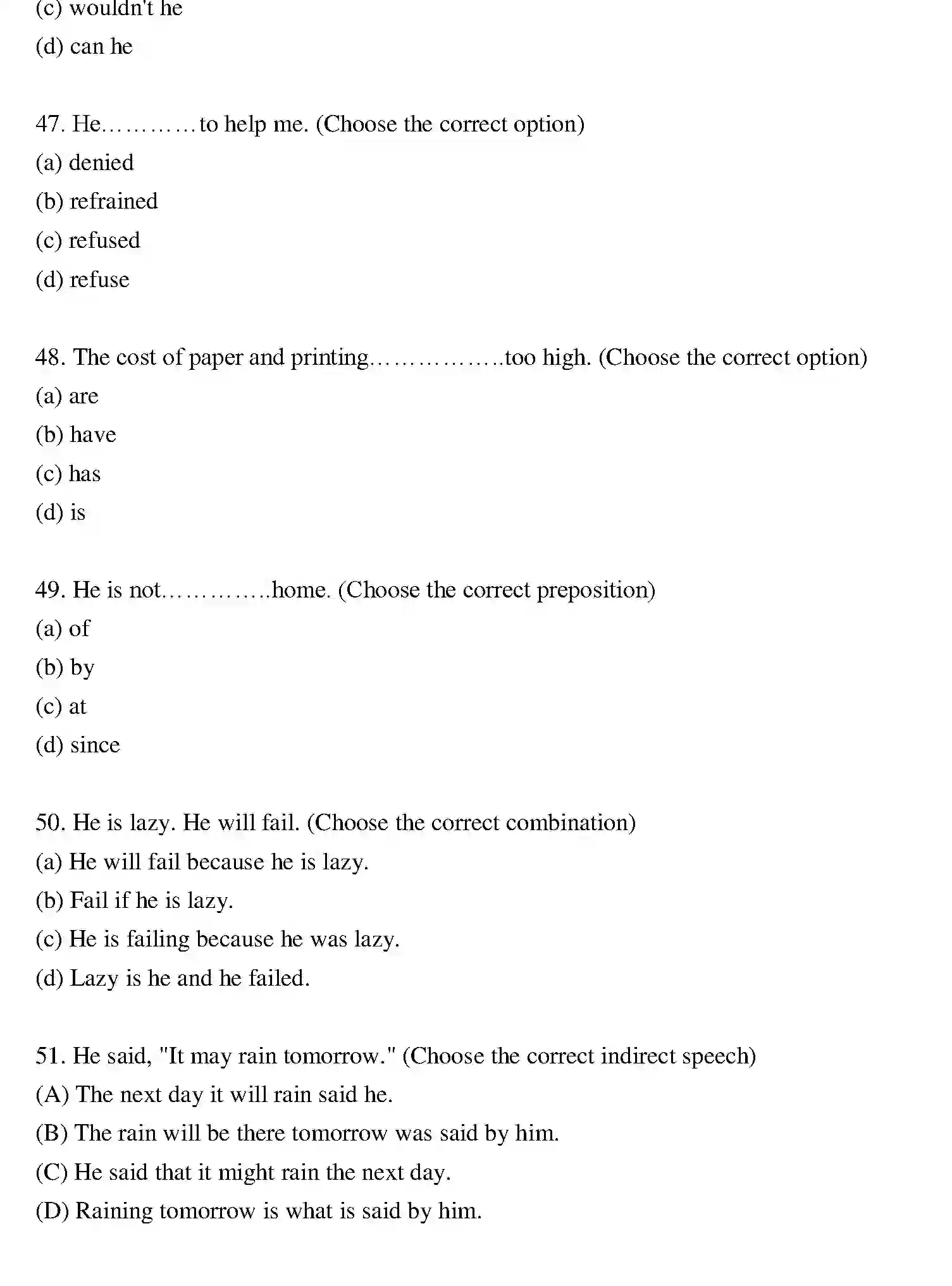Bihar Board Class 2 2022 ENGLISH Question Bank - Page 10