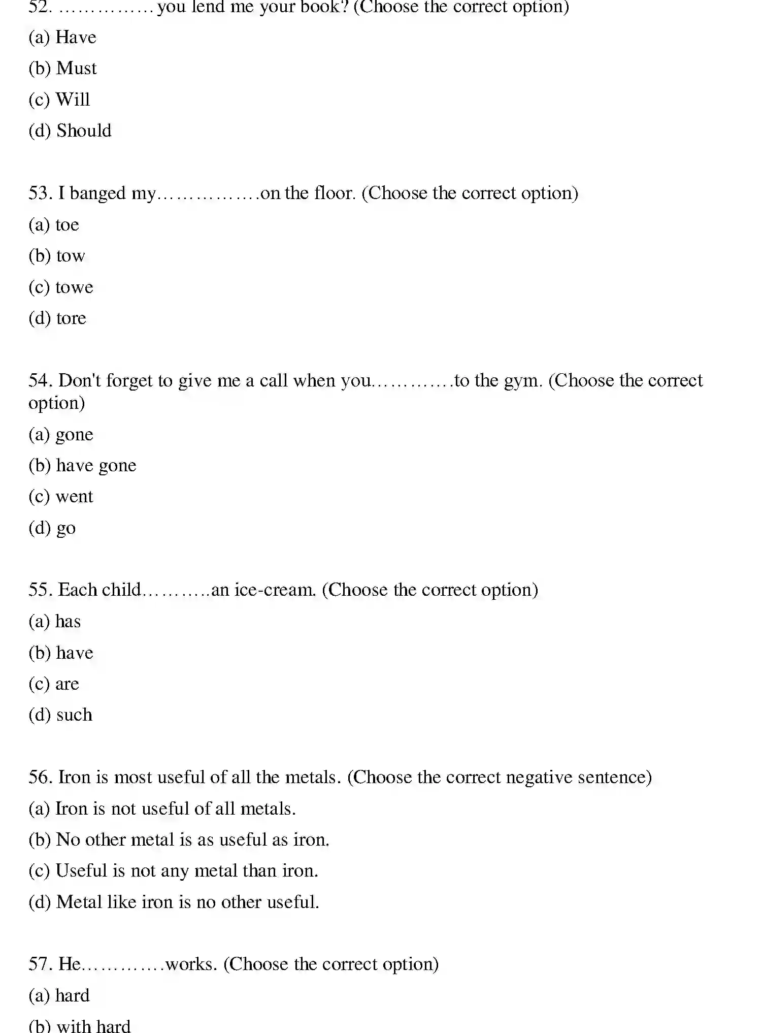 Bihar Board Class 2 2022 ENGLISH Question Bank - Page 11